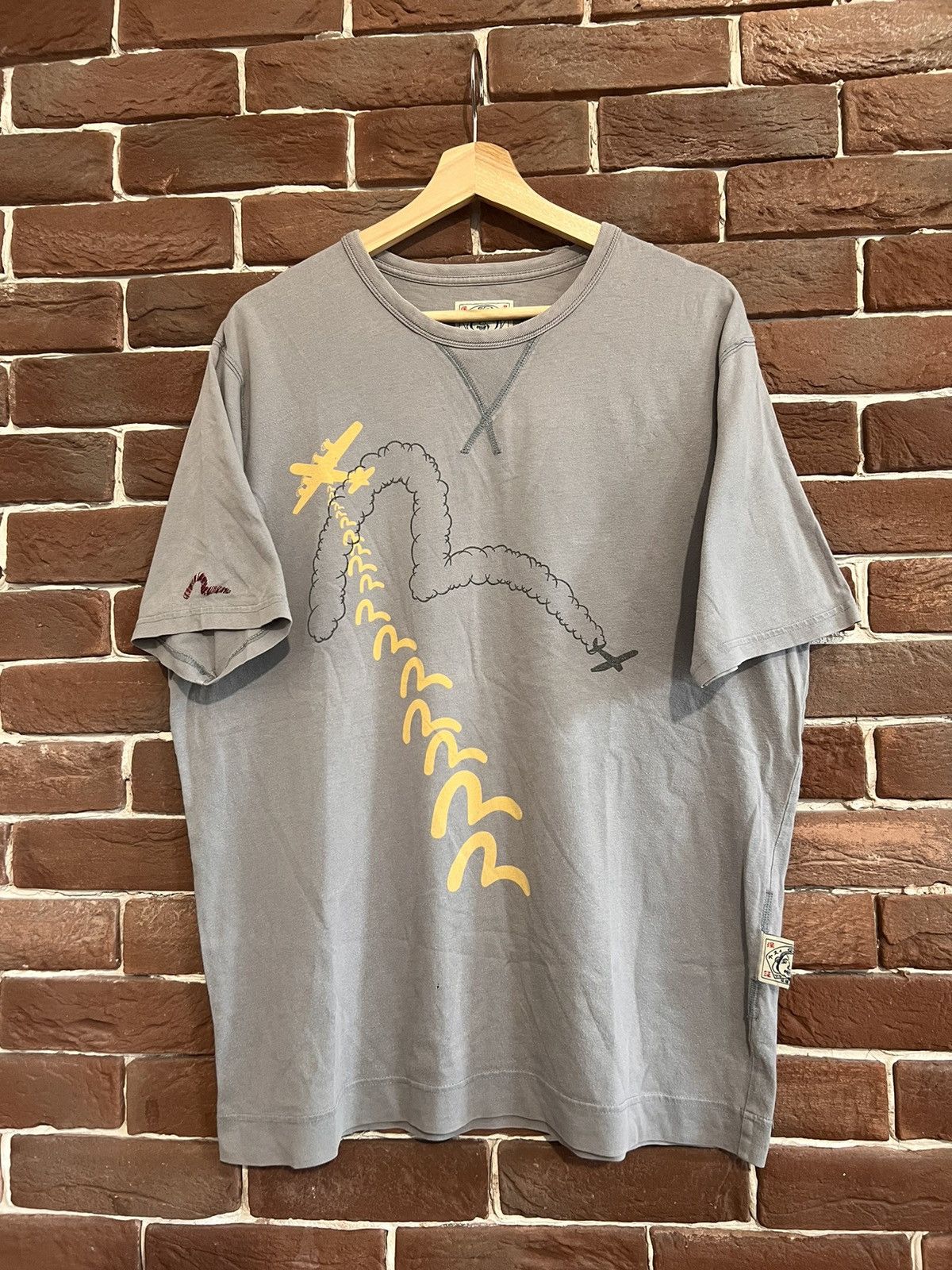 Evisu Vintage Evisu Multi Logo Flight Rare Japanesse Vintage Hype Size US M / EU 48-50 / 2 - 1 Thumbnail