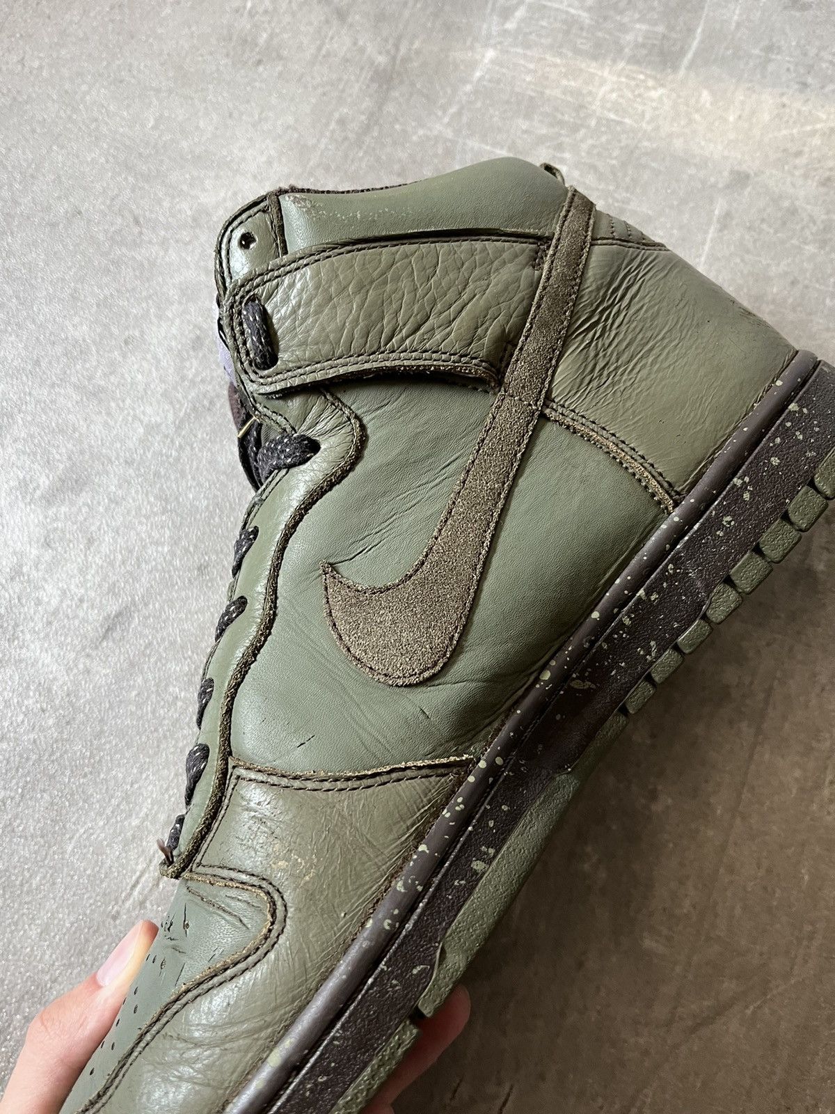 Nike Nike Dunk High Urban Haze/Brown Size US 10 / EU 43 - 6 Thumbnail