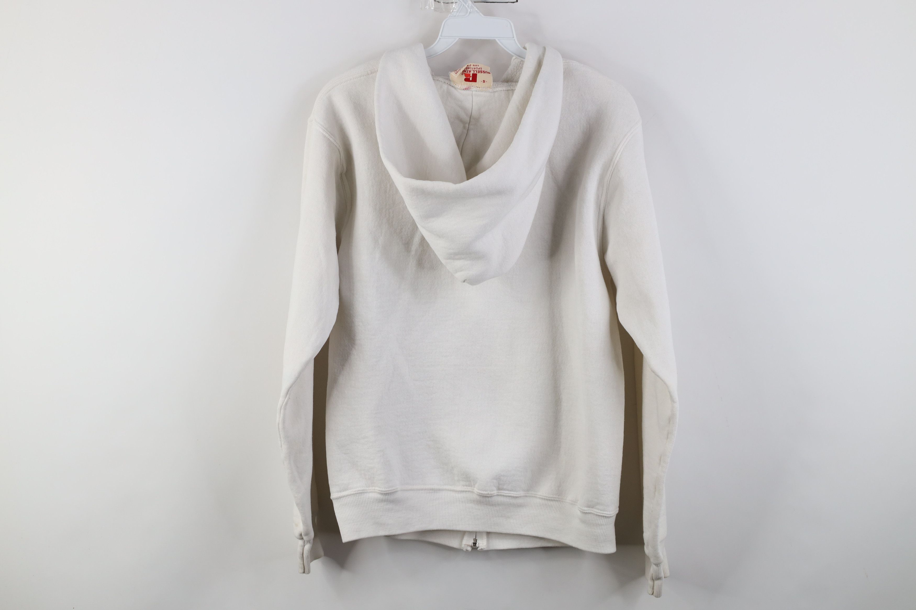 Russell Athletic Vintage 70s Russell Athletic Hoodie Sweatshirt White USA Size US S / EU 44-46 / 1 - 15 Thumbnail