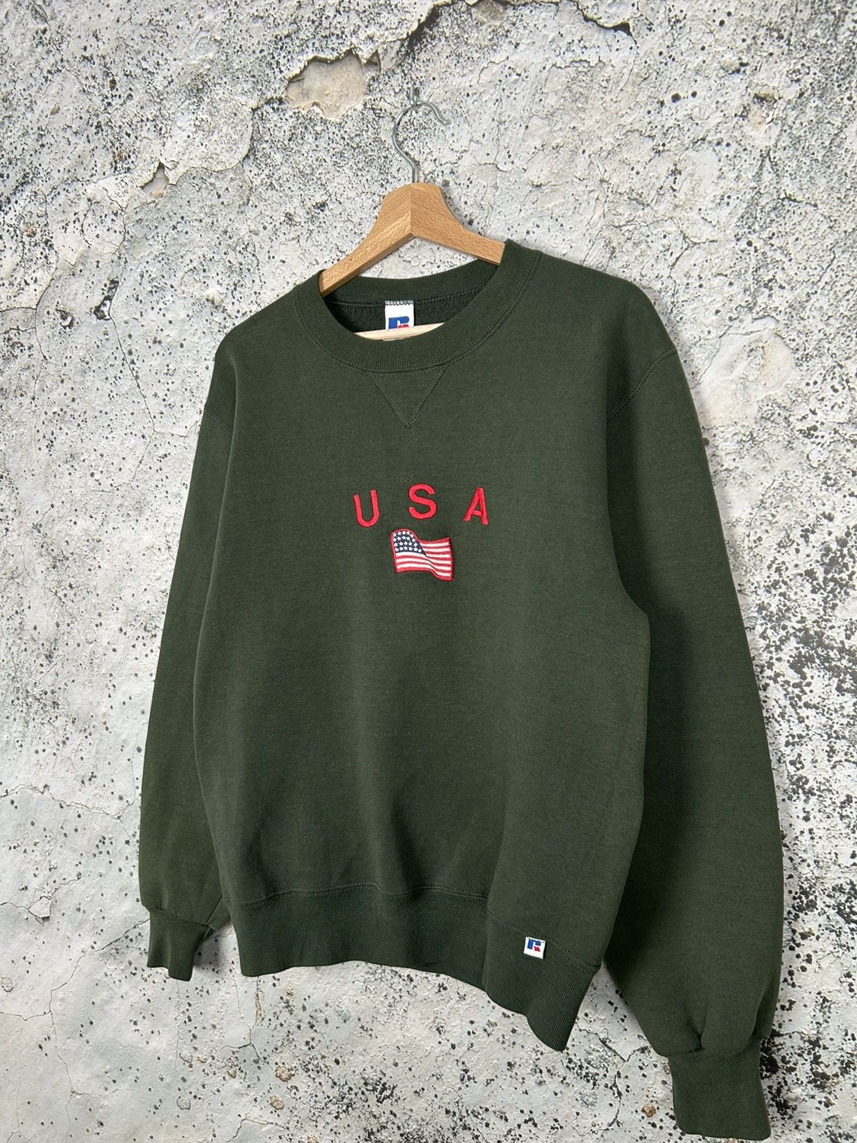 Russell Athletic Vintage USA Russell Athletics Boxy Fit Crewneck 90s Size US S / EU 44-46 / 1 - 2 Thumbnail