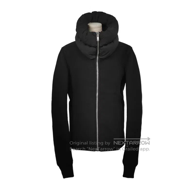 Rick Owens Rick Owens Wool blend solid zip long-sleeve jacket Size US M / EU 48-50 / 2 - 1 Thumbnail