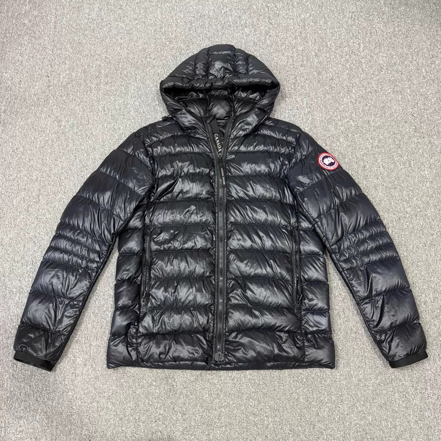 Canada Goose Canada Goose Crofton Hooded Red Logo Down XL 99N Size US XL / EU 56 / 4 - 1 Thumbnail