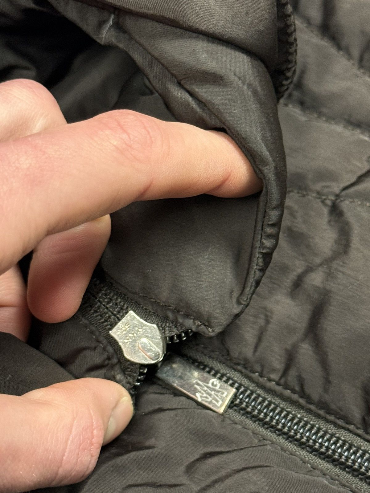 Moncler Vintage Moncler Long Jacket Coat Down Parka Nylon Size 3 Size L / US 10 / IT 46 - 18 Thumbnail