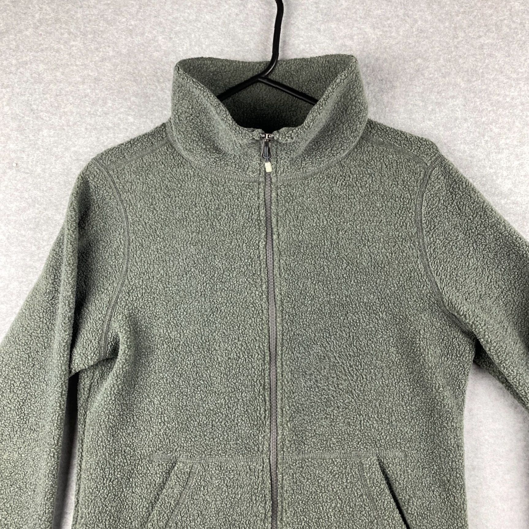 Vintage REI Sweater Mens Small S Gray Full Zip Long Sleeve Piled Warmth Comfort Outdoor Size US S / EU 44-46 / 1 - 2 Thumbnail