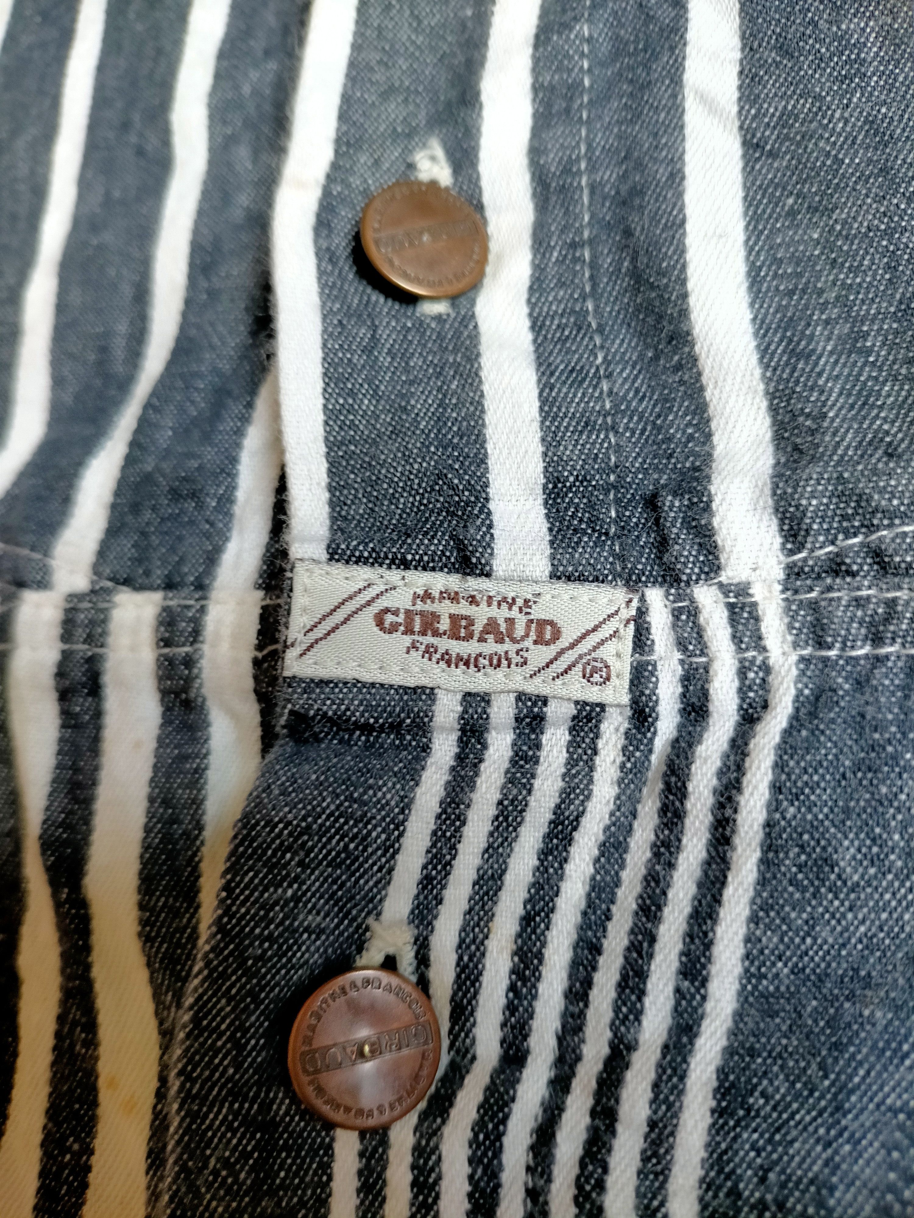 Marithe + Francois Girbaud Marithe +Francois Girbaud Hickory Striped Denim Button ups Size US M / EU 48-50 / 2 - 8 Thumbnail