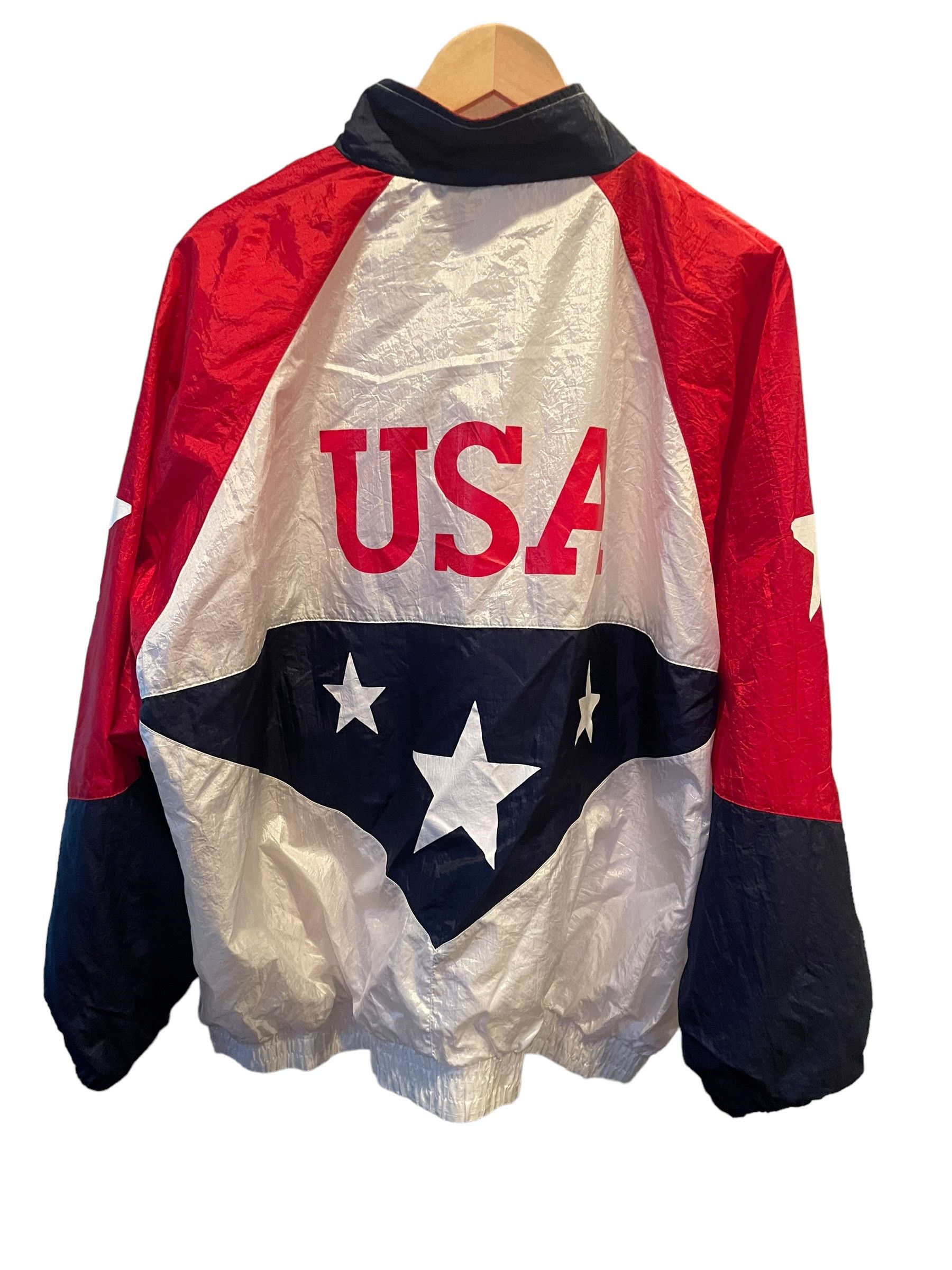 USA Olympics × Vintage 1996 Atlanta Olympics Team USA Windbreaker Size US XL / EU 56 / 4 - 2 Thumbnail