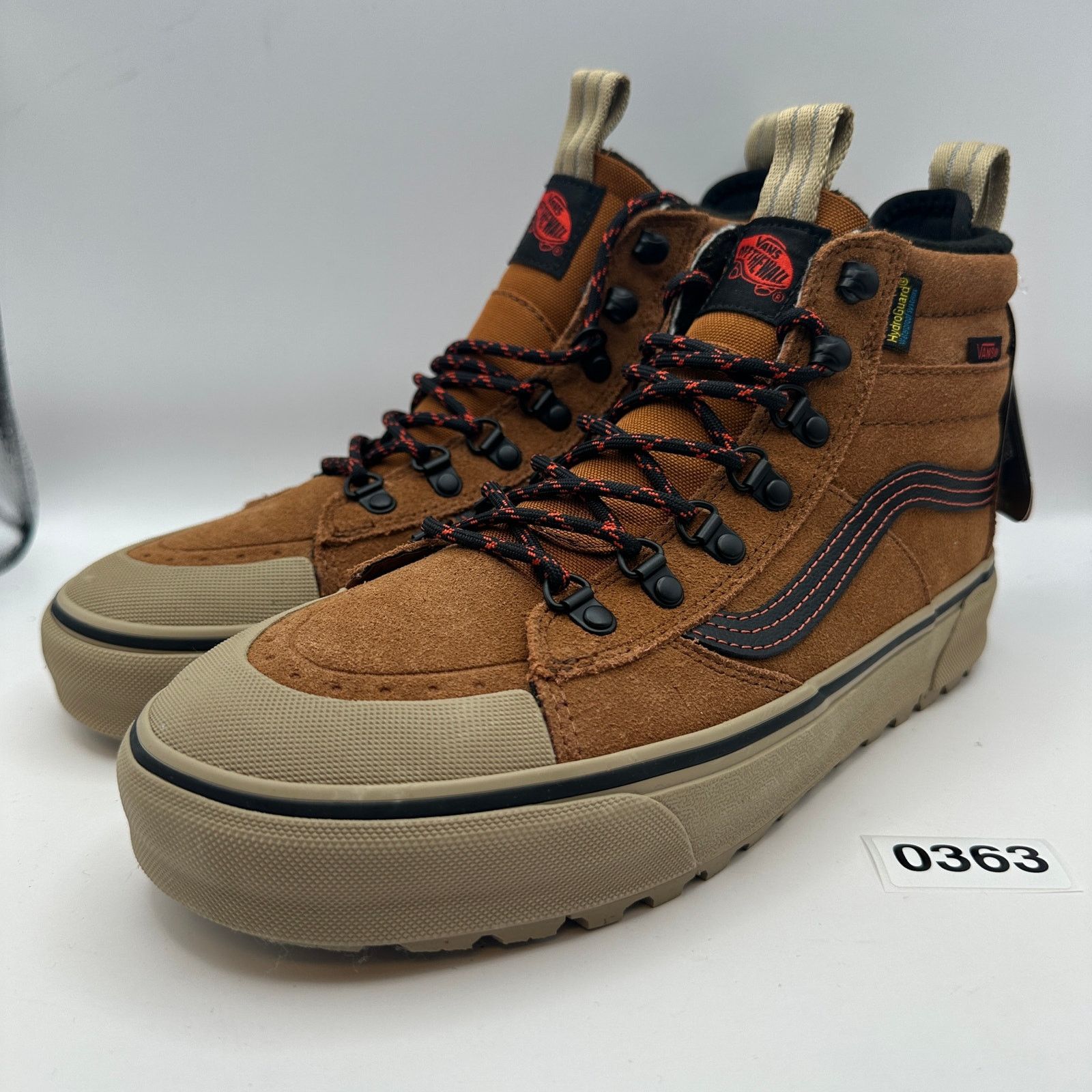 Vans VANS Men's 8.5 MTE Sk8 Hi Primaloft Sneaker Boot Suede Brown Size US 8.5 / EU 41-42 - 1 Thumbnail