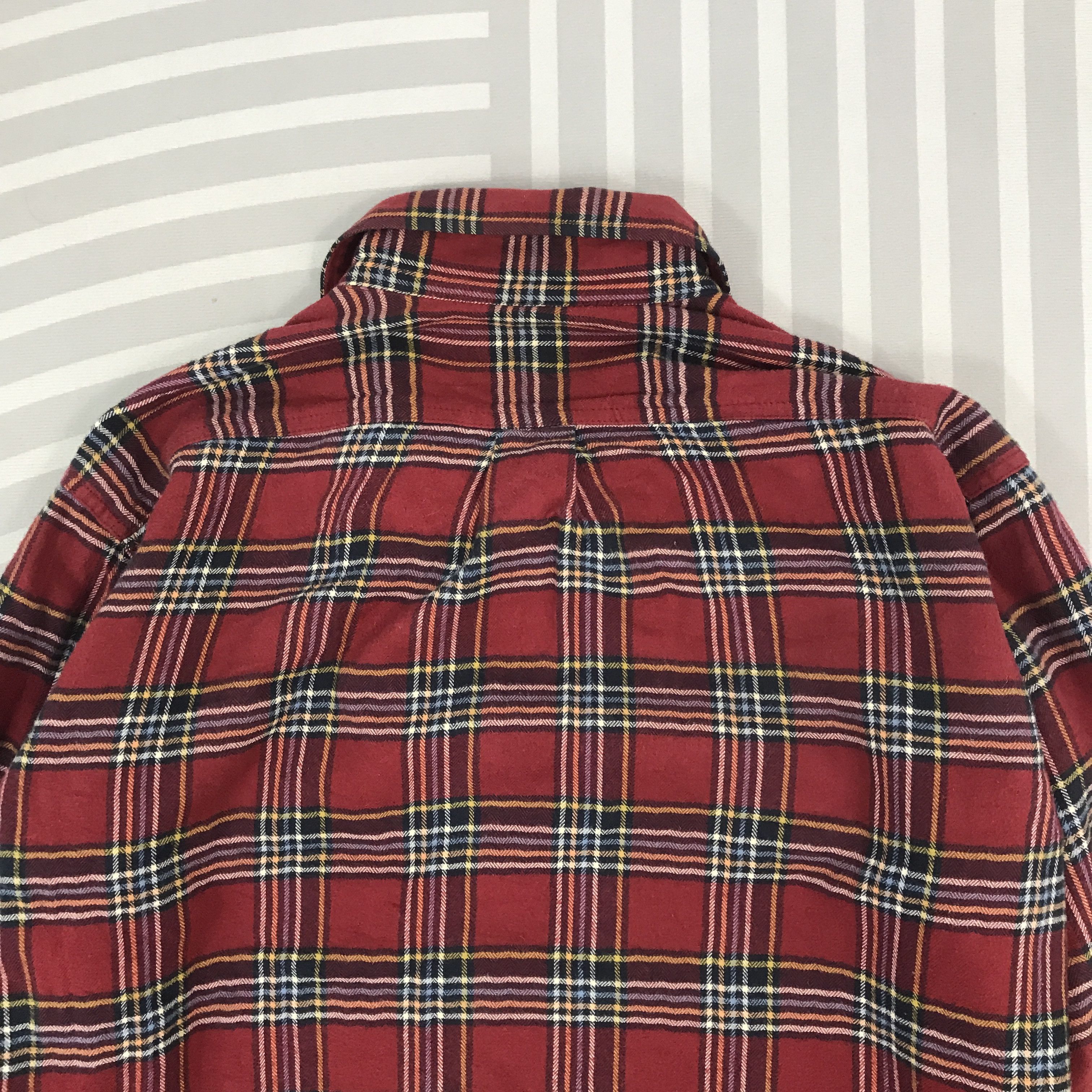 Lands' End × Vintage Vintage Lands end Flannel Snap Button jacket Size US M / EU 48-50 / 2 - 4 Thumbnail