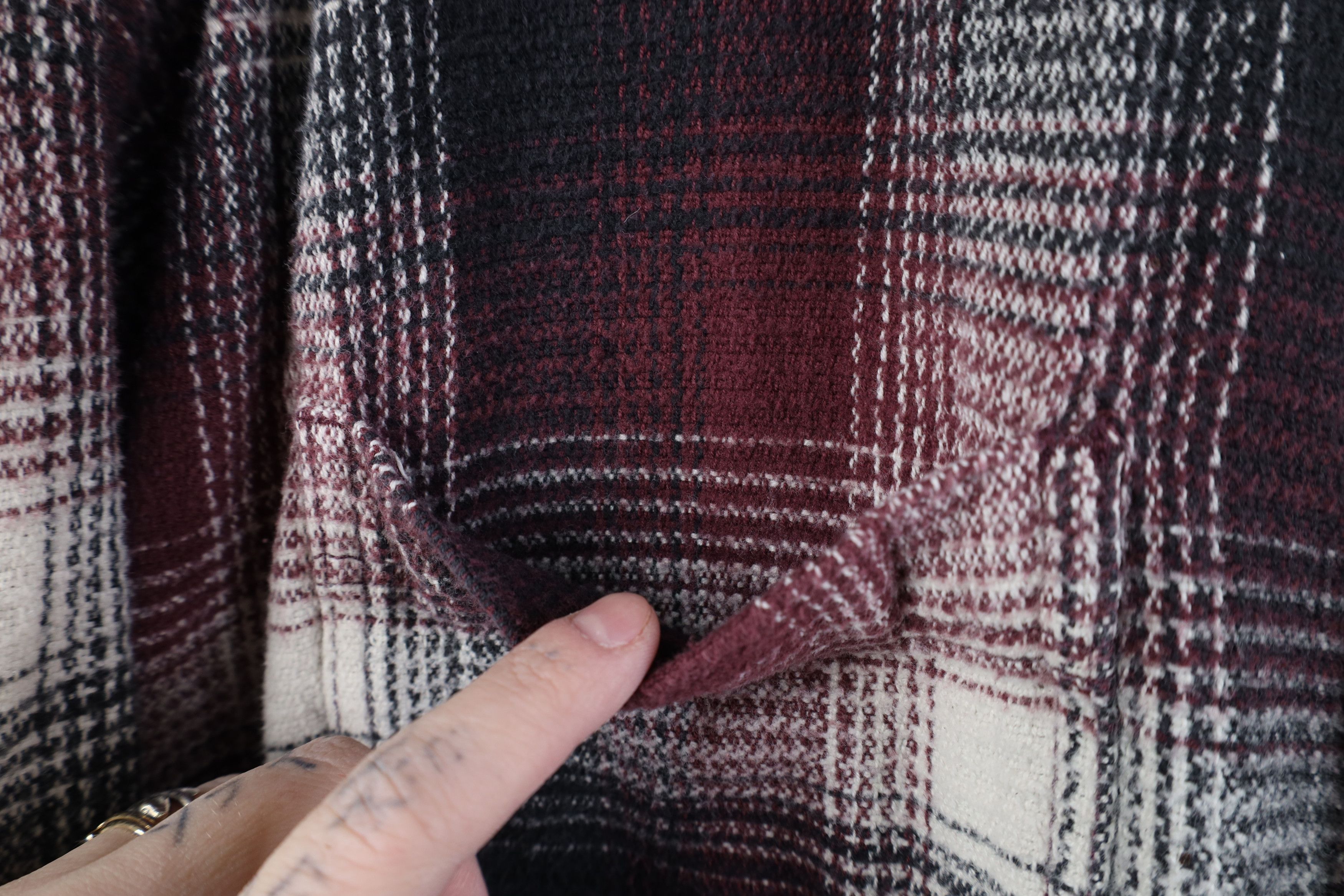 Levi's Vintage 90s Levis Heavyweight Flannel Button Shirt Plaid Size US L / EU 52-54 / 3 - 5 Thumbnail