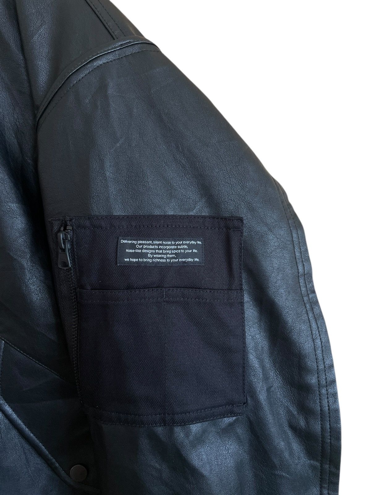 GU × Undercover Very Rare GU Silent Noise Reversible Leather Bomber Jacket Size US L / EU 52-54 / 3 - 7 Thumbnail