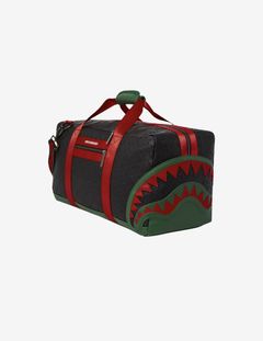 Sprayground, Bags, Rare Sprayground Paris Vs Florence Shark Duffle Hype  Leather Travel Luggage Bag