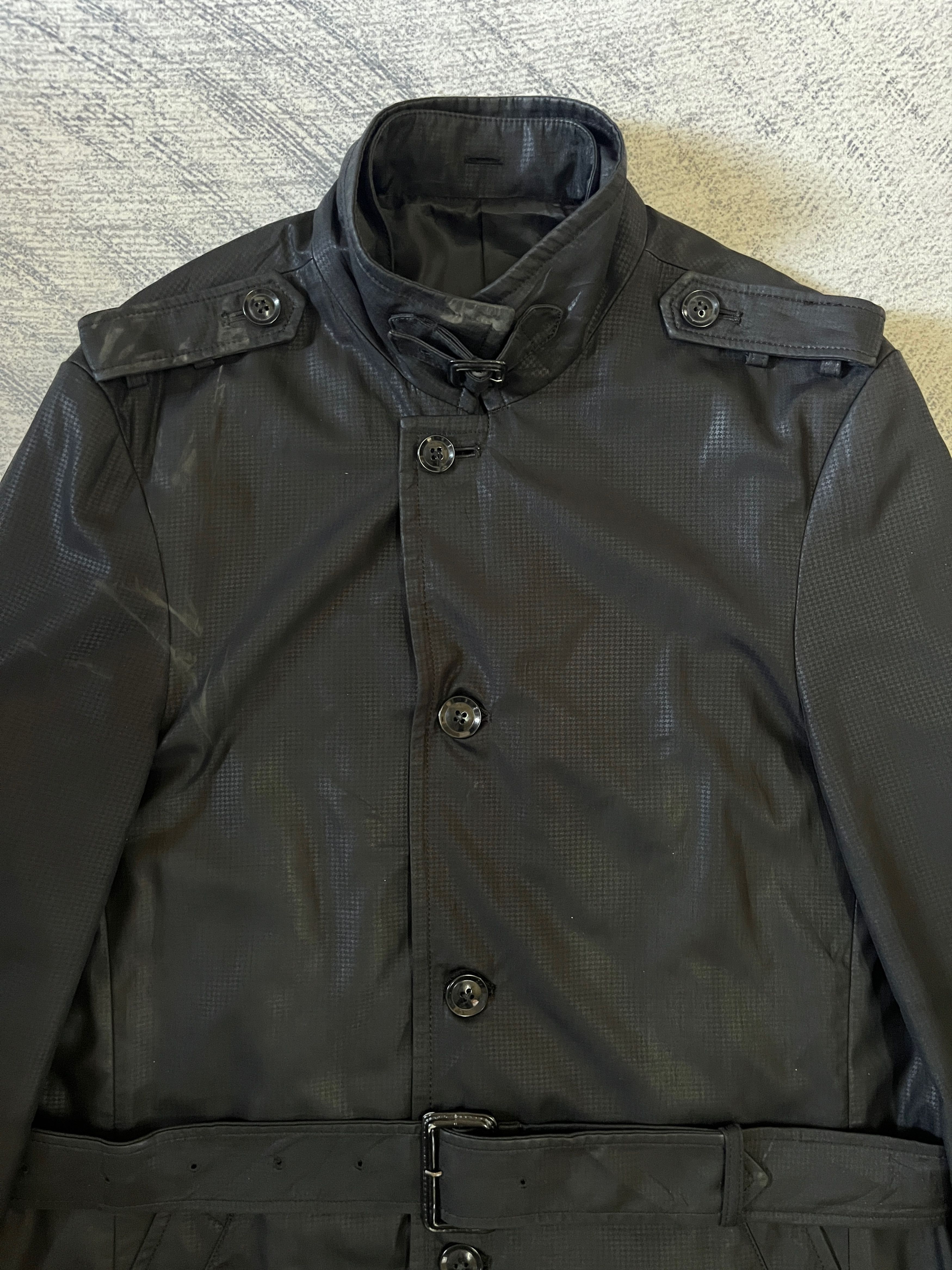 Tete Homme Tete Due by Kazutaka Katoh Waxed Trench Coat Size US L / EU 52-54 / 3 - 7 Thumbnail