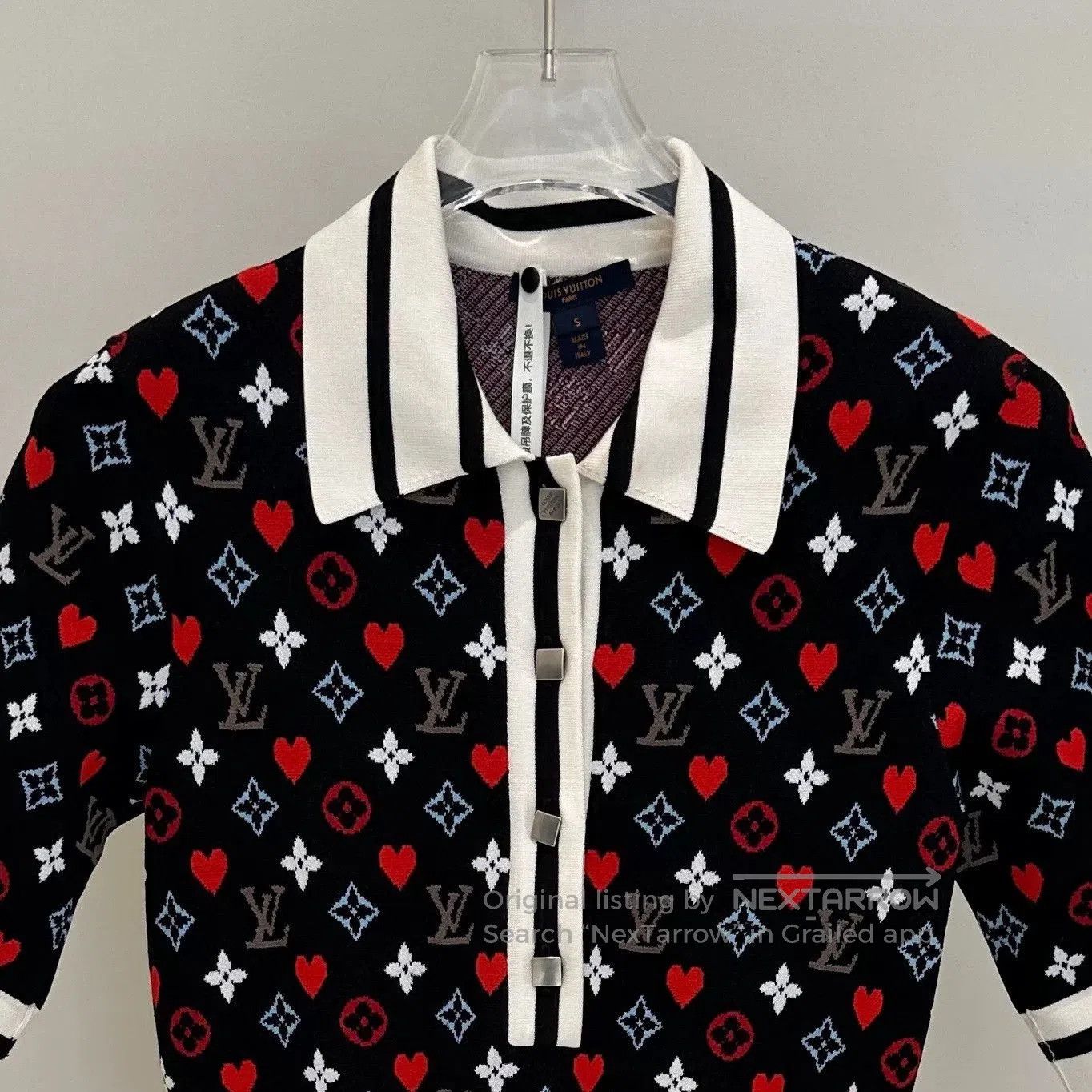 Louis Vuitton Louis Vuitton Valentine Heart Monogram Dress. Size US 34 / EU 50 - 2 Thumbnail