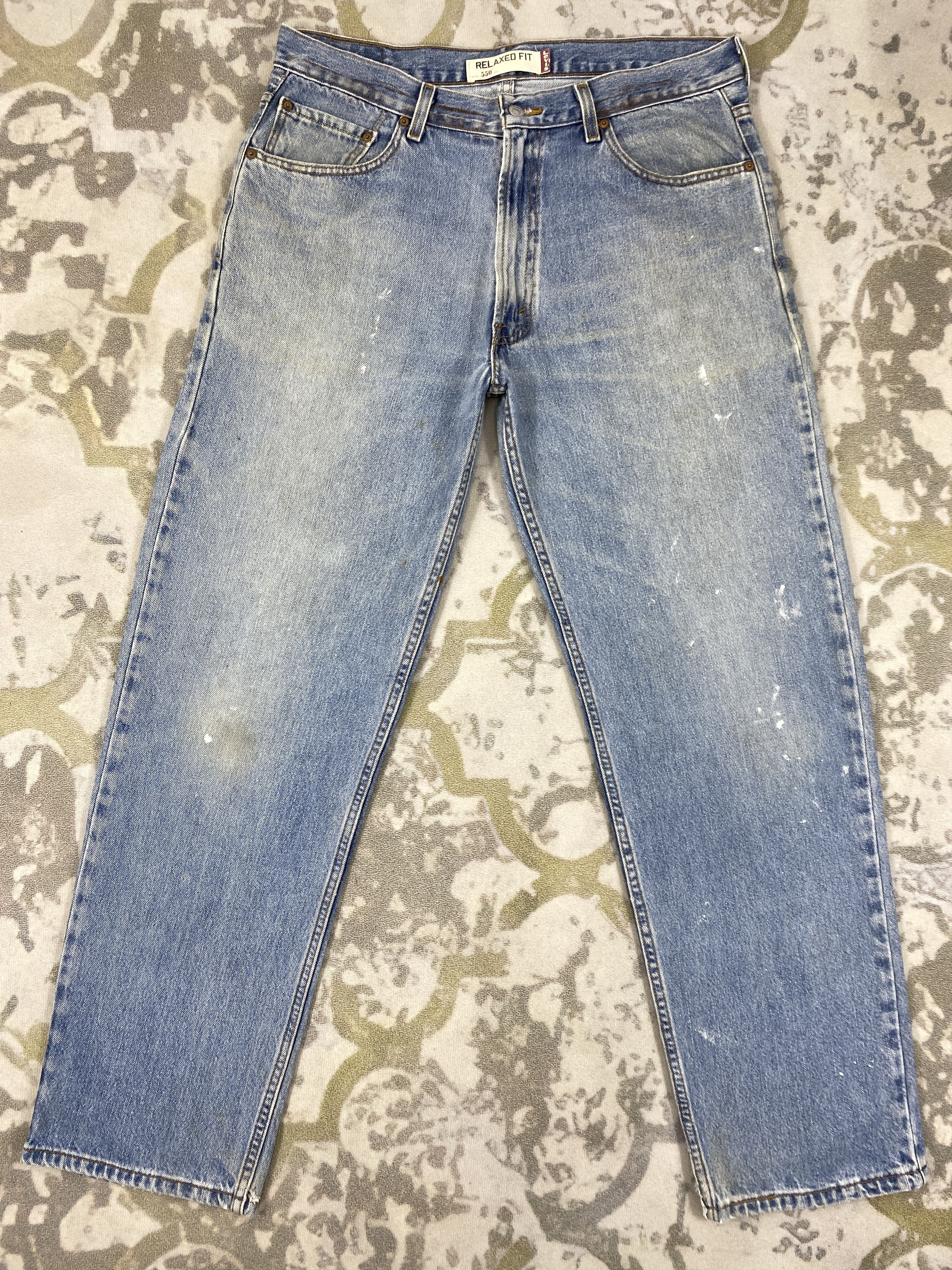Vintage Light Blue Wash Vintage Levi's 550 36x32 Denim -JN2121 Size US 36 / EU 52 - 1 Thumbnail