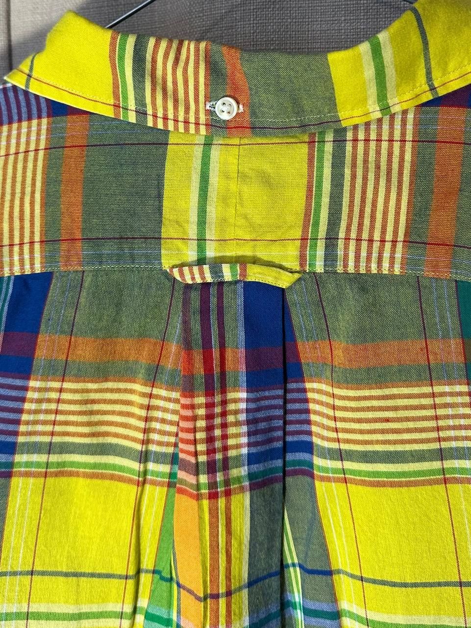 Polo Ralph Lauren Polo Ralph Lauren Men Classic Fit Madras Popover Plaid Shirt Size US M / EU 48-50 / 2 - 7 Thumbnail