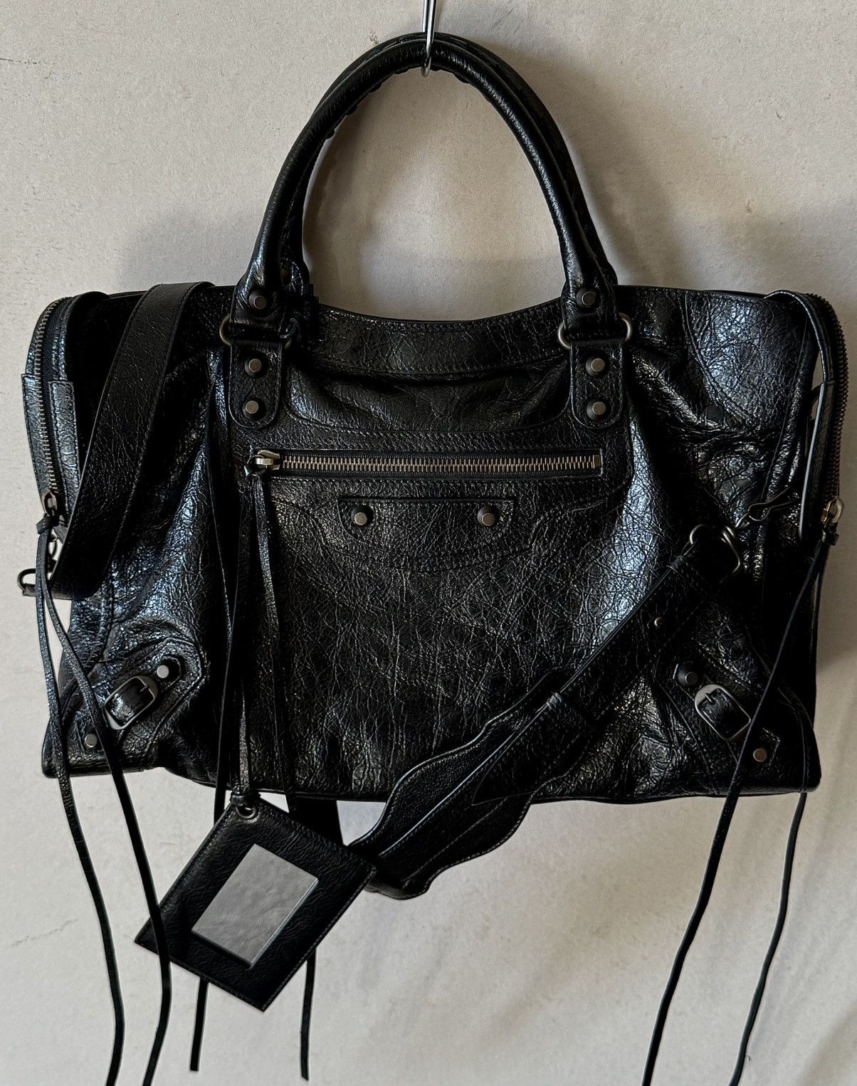 Balenciaga Balenciaga - SS19/22 - Classic Le City Motorcycle - Lambskin Size ONE SIZE - 1 Thumbnail