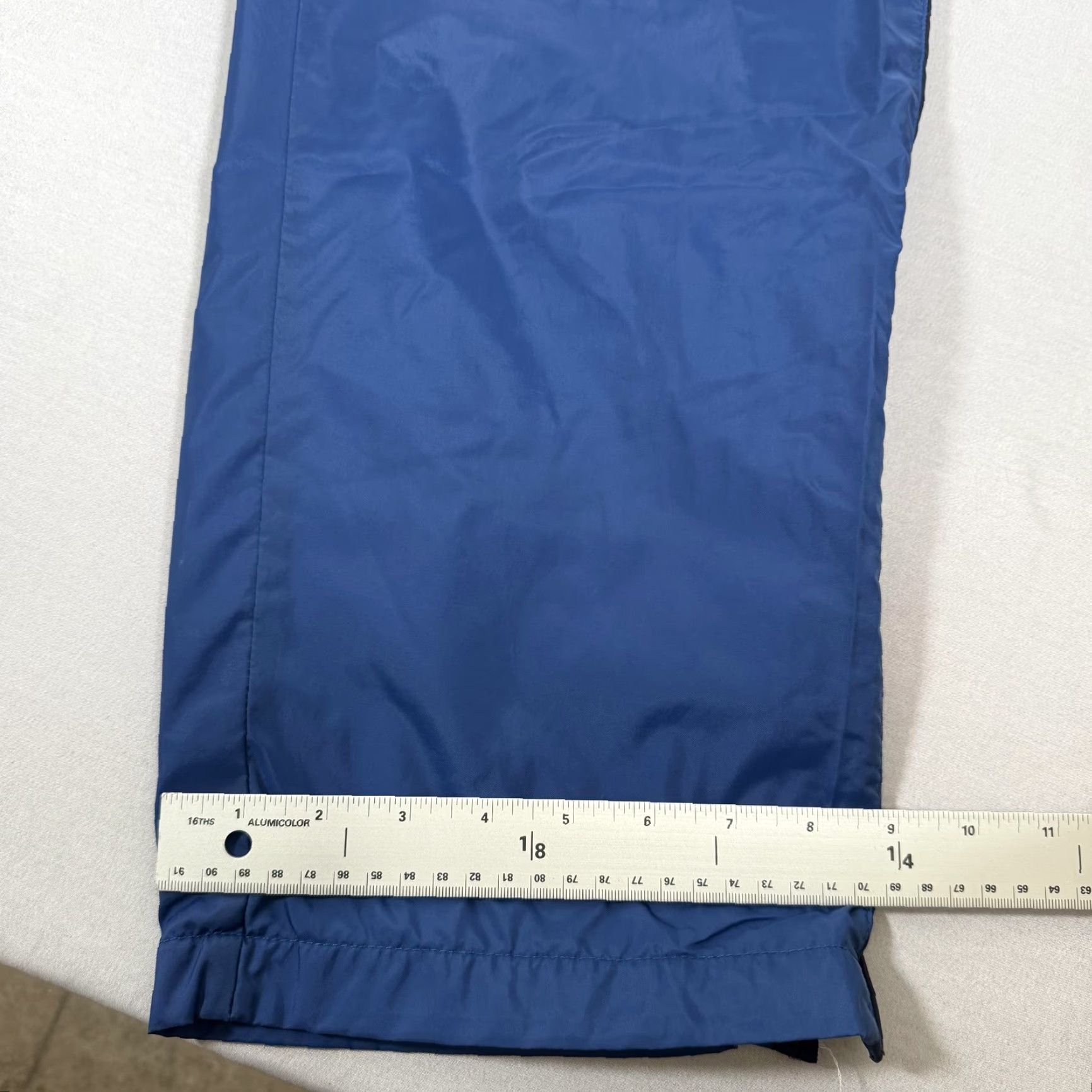 Nike VINTAGE Nike Pants Mens Medium Blue Track Windbreaker Lined Baggy Skate Gym Y2K Size US 31 - 5 Thumbnail