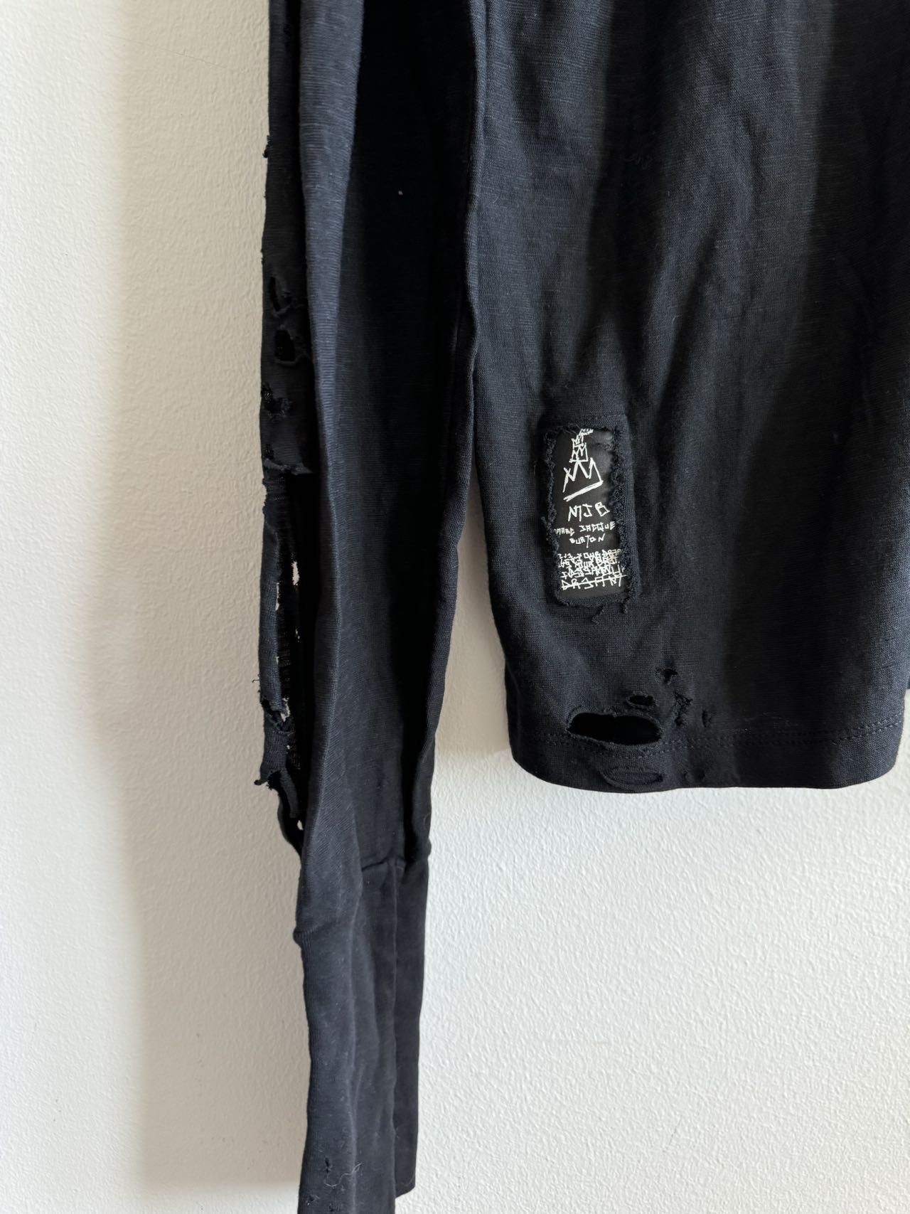 Marc Jacques Burton MJB Marc Jacques Burton distressed long sleeve t-shirt Size US M / EU 48-50 / 2 - 3 Thumbnail