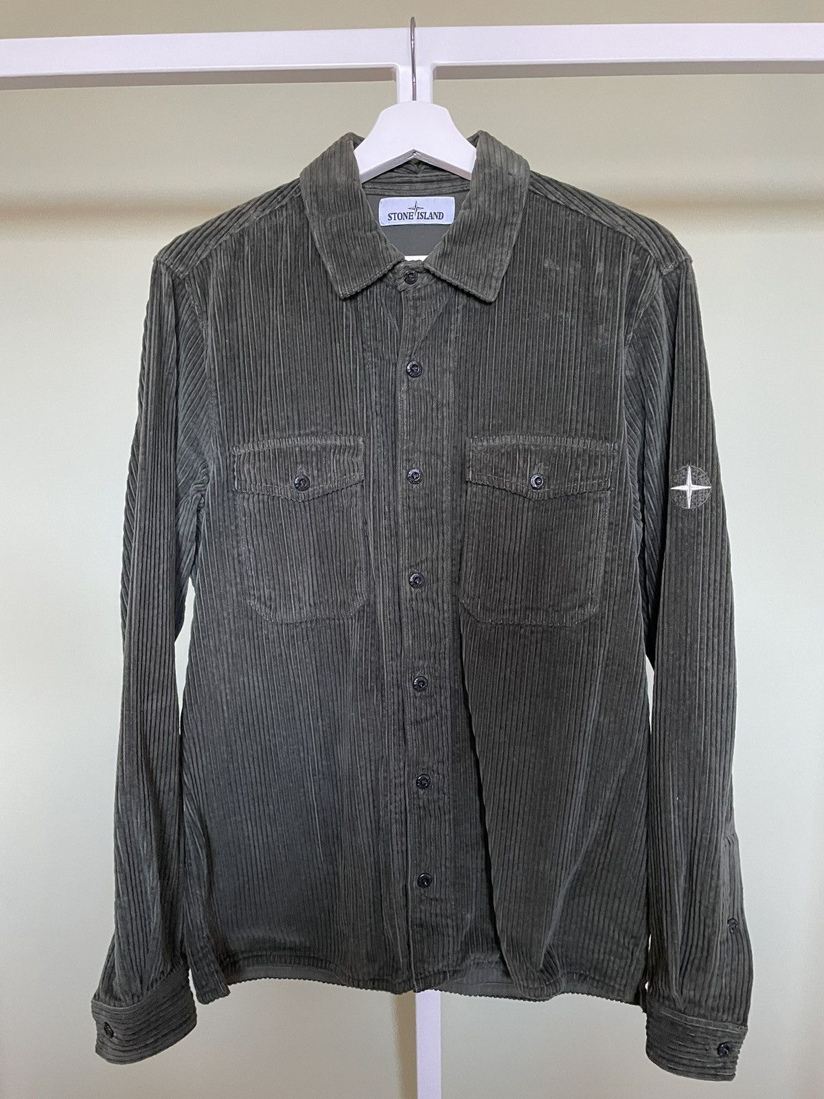 Stone Island Stone Island Corduroy Overshirt Size US M / EU 48-50 / 2 - 1 Thumbnail