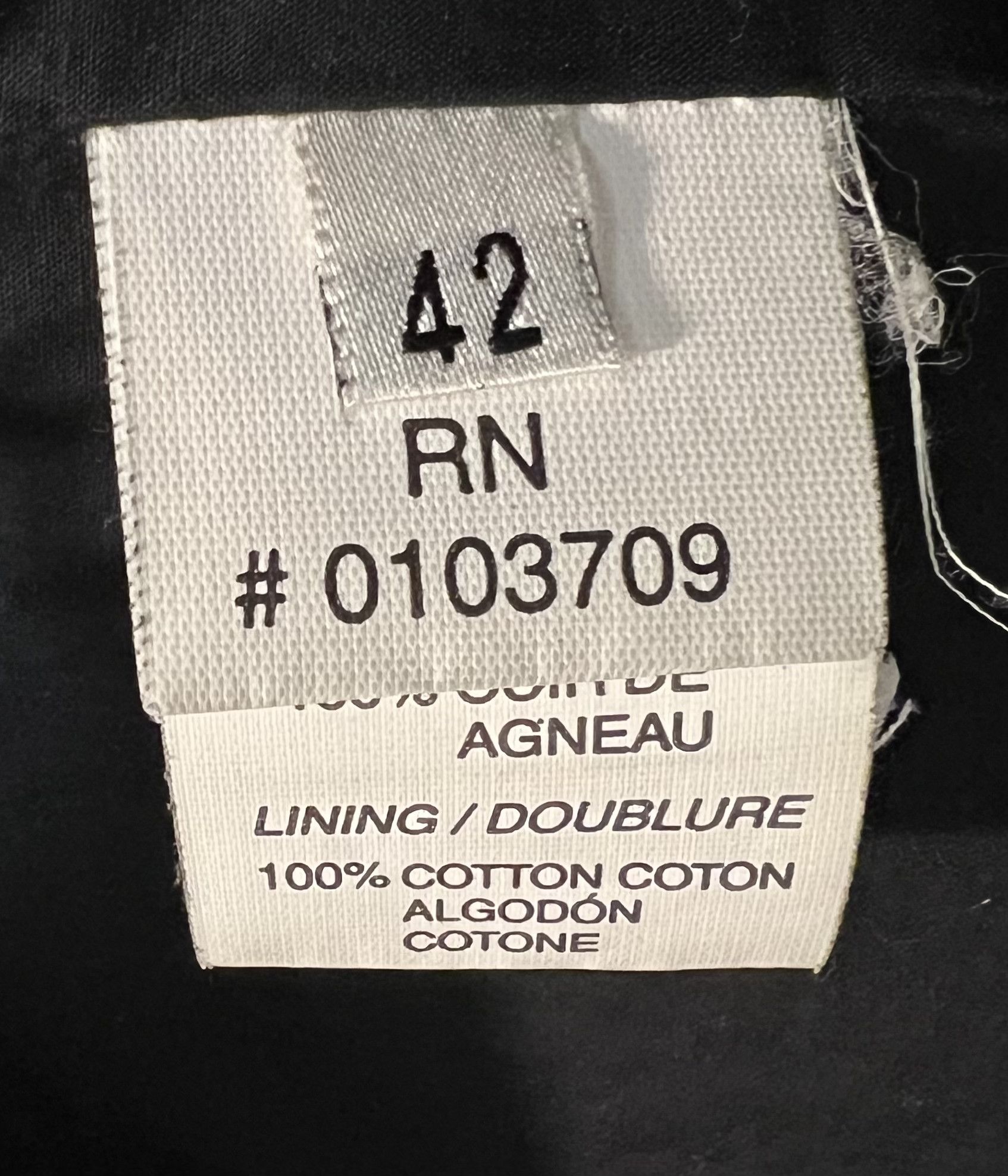 Giorgio Armani Giorgio Armani Collezioni Lambskin Double-Zip Jacket Size US M / EU 48-50 / 2 - 4 Thumbnail
