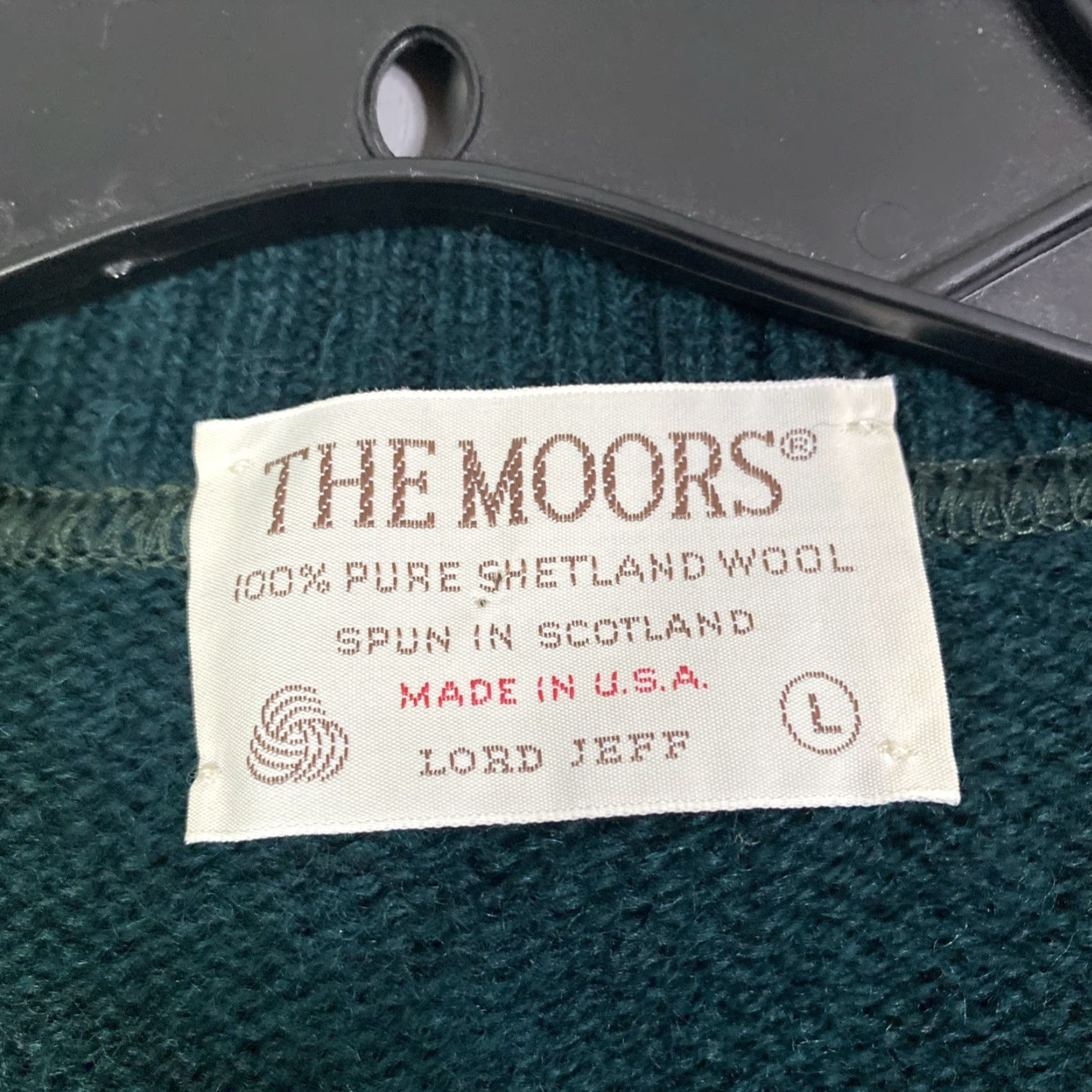 Vintage VINTAGE The Moors Shetland Wool Pullover Vest Mens Large USA Made Green Size US L / EU 52-54 / 3 - 3 Thumbnail