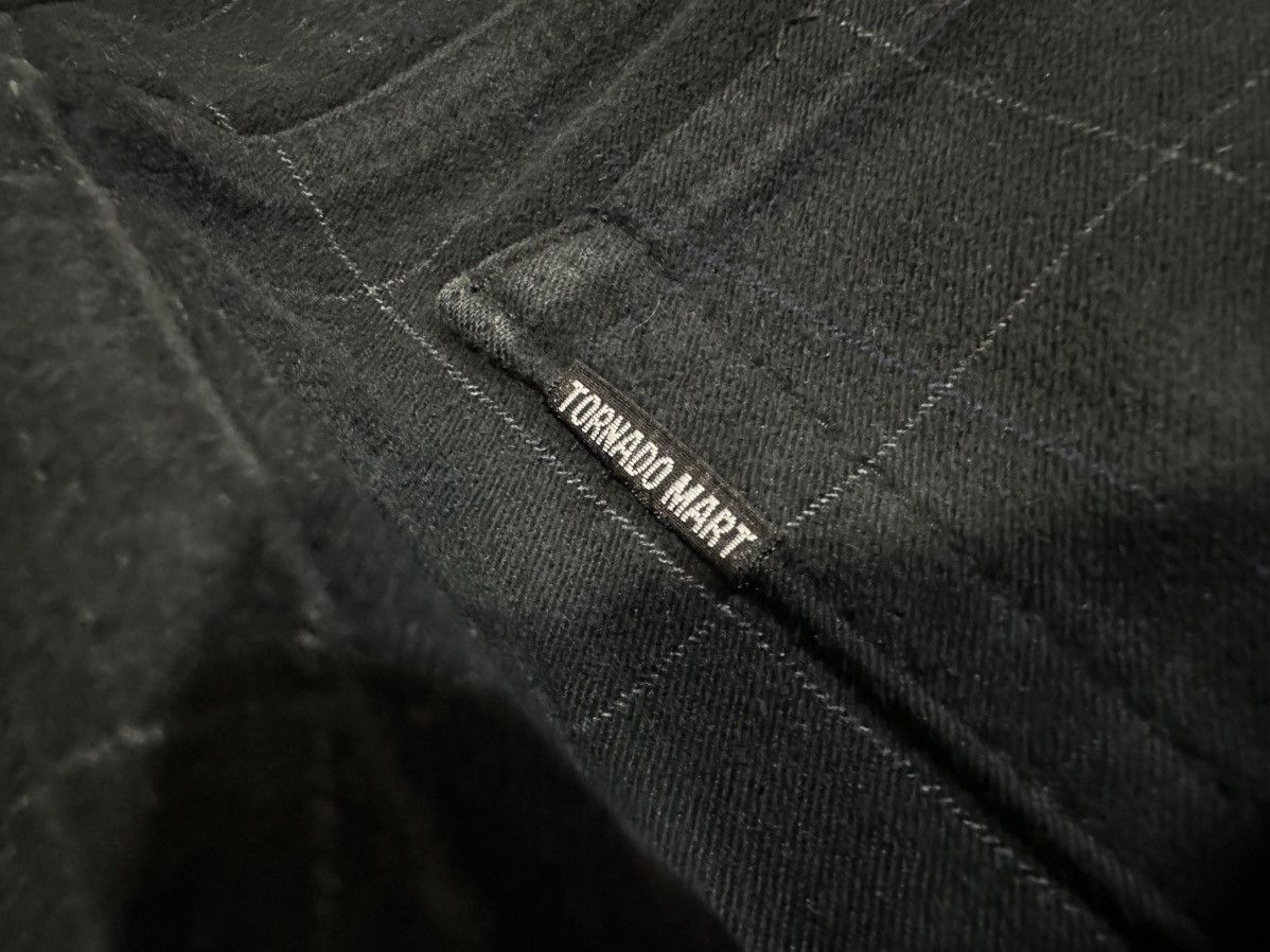 If Six Was Nine × Japanese Brand × Tornado Mart 🔥Sick Y2K Tornado Mart Flared Pants Size US 32 / EU 48 - 10 Thumbnail