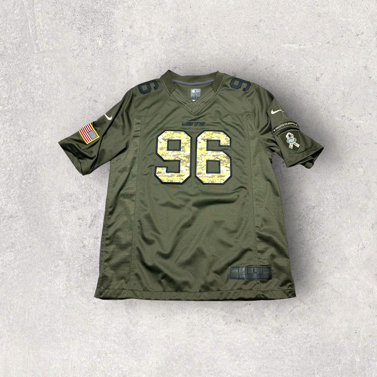 NFL × Nike New York Jets Mo Wilkerson jersey Size US L / EU 52-54 / 3 - 1 Thumbnail