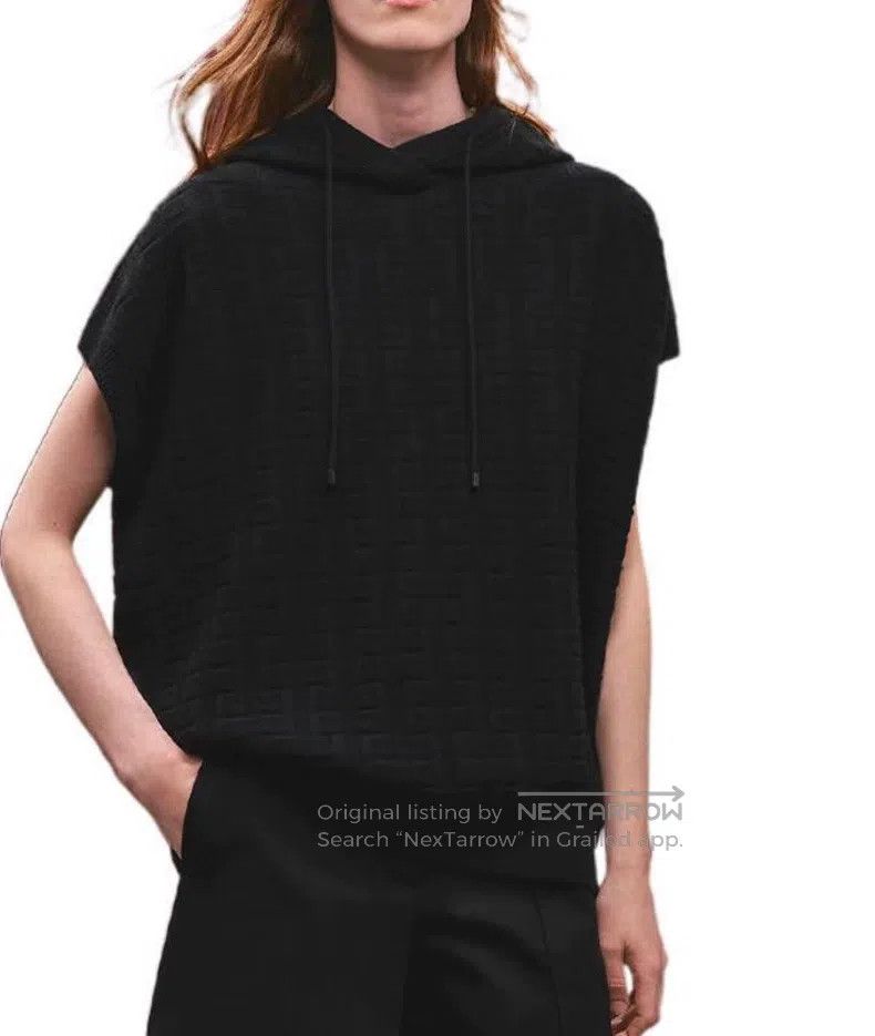 Hermes Hermes Wool Knit Sleeveless Hooded Sweatshirt Sweater Size XS / US 0-2 / IT 36-38 - 1 Thumbnail