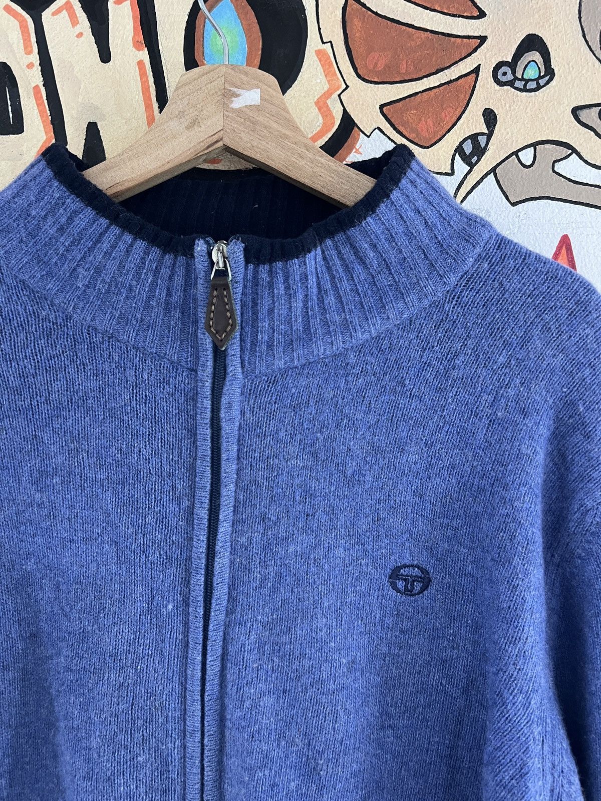 Sergio Tacchini Sergio Tacchini Zip Up Fleece Size US L / EU 52-54 / 3 - 2 Thumbnail