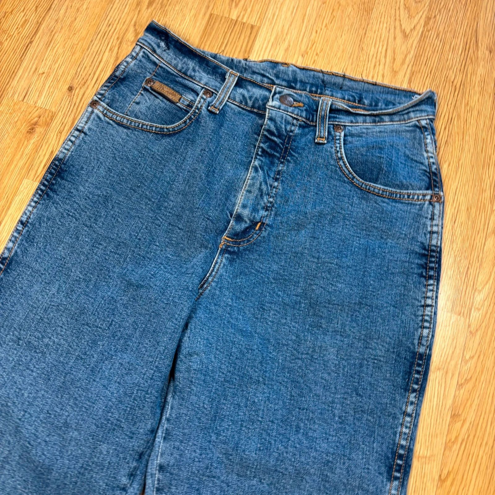 Wrangler Wrangler Straight Leg Jeans W28 L34 Size US 28 / EU 44 - 3 Thumbnail