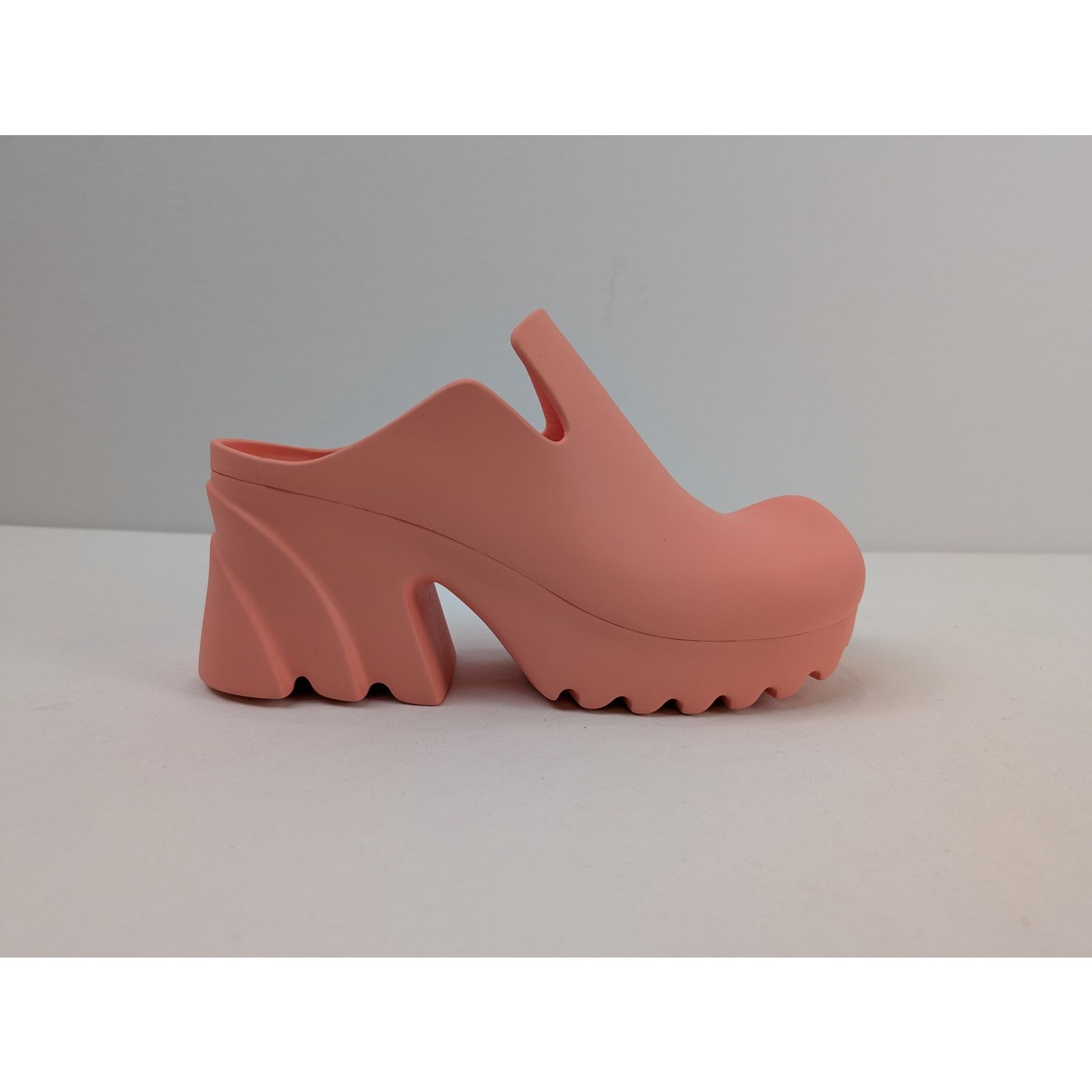 Bottega Veneta o1rshd1 Gel Rubber Pump Micro Rubber Boots in flamingo Size US 9 / IT 39 - 4 Thumbnail