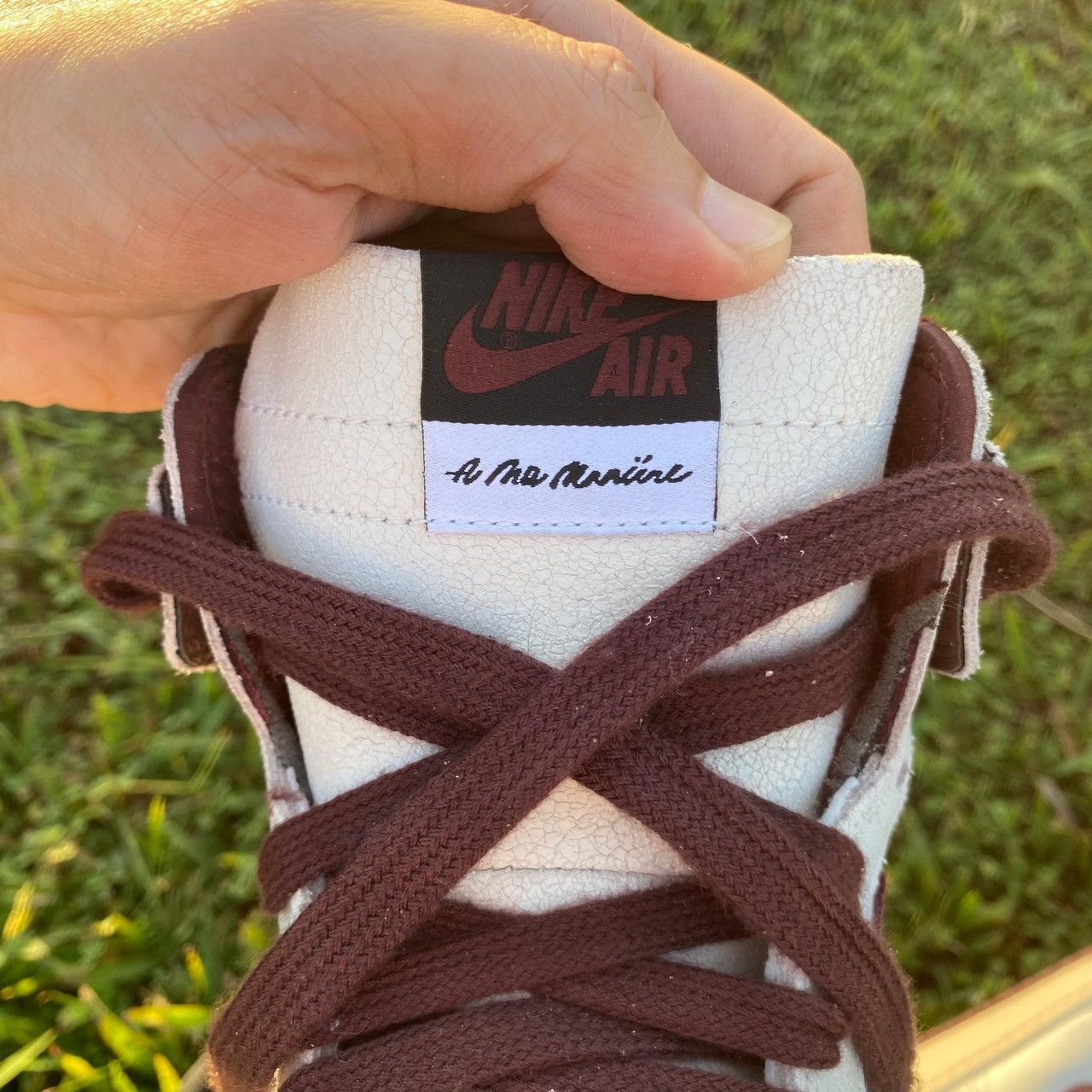 A Ma Maniere × Nike Air Jordan 1 Retro High OG A Ma Maniére “Burgundy Crush” Size US 9 / EU 42 - 12 Thumbnail