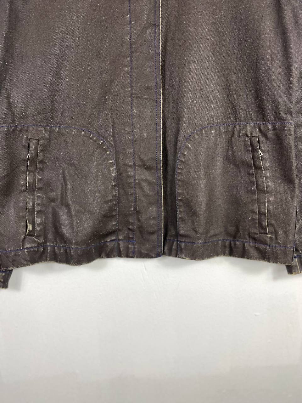 Designer × Sportmax sportsmax code waxed jacket made in portugal riri zipper Size M / US 6-8 / IT 42-44 - 3 Thumbnail