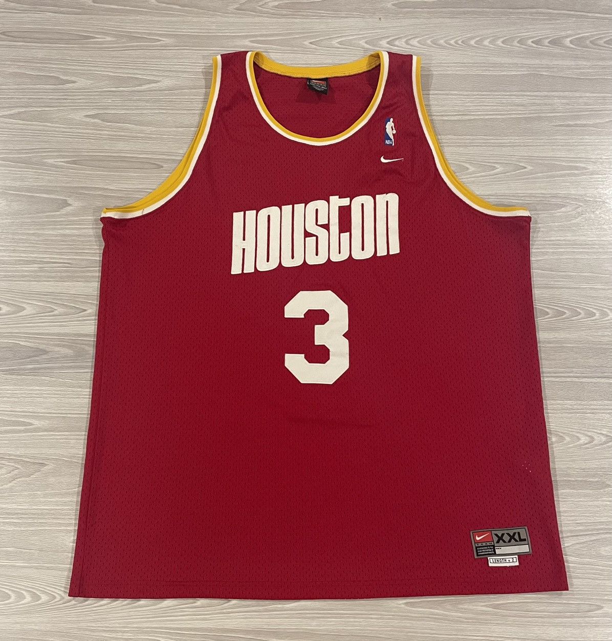 Vintage Nike Steve Francis #3 Rockets Jersey Men's Size 2XL