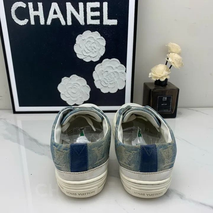 Other Louis Vuitton Stellar Casual Shoes in Denim Blue -2508 Size US 6 / IT 36 - 2 Thumbnail