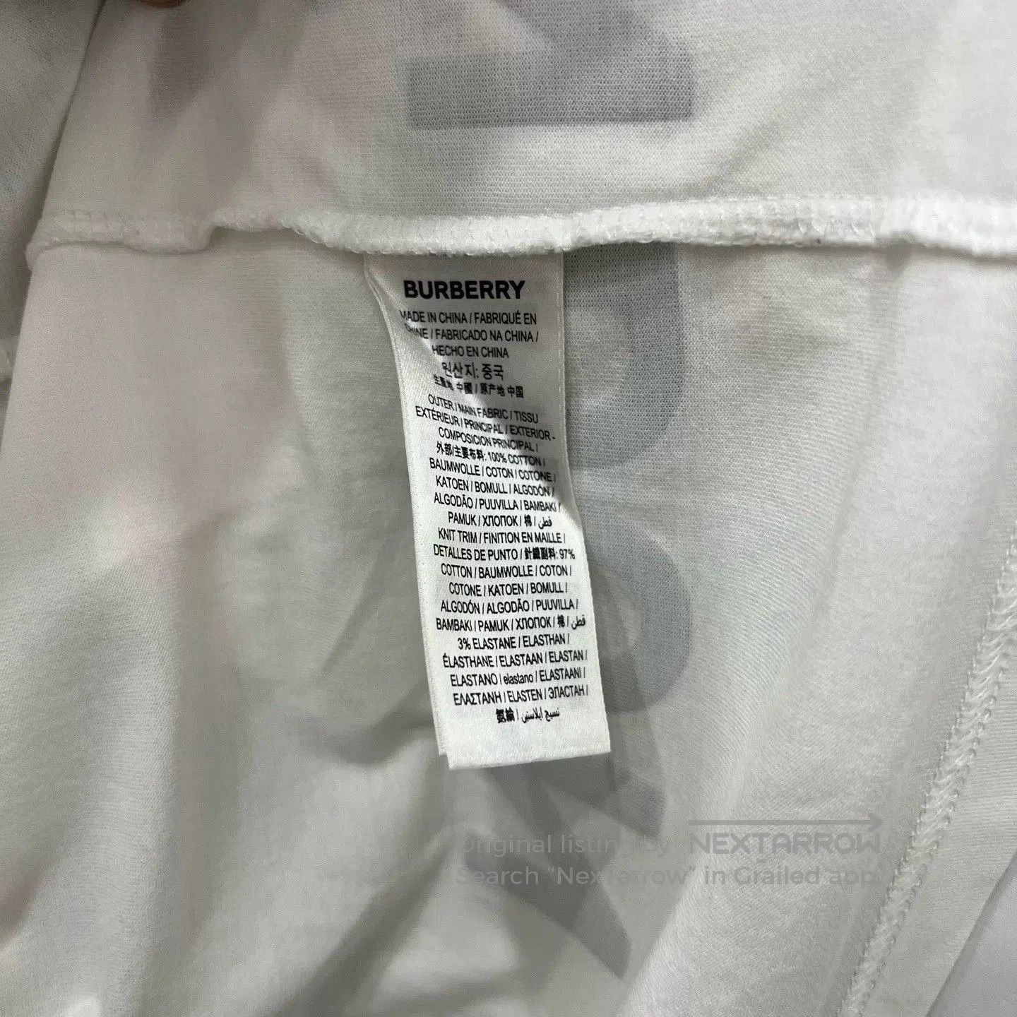 Burberry Burberry Bullet Screen Short Sleeve Tee. Size US S / EU 44-46 / 1 - 5 Thumbnail