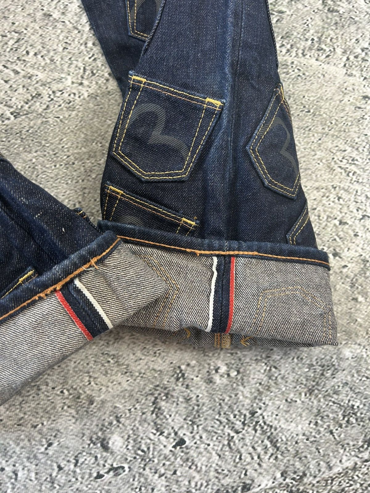Evisu Evisu multipocket jeans front logo rare sample black Size US 28 / EU 44 - 8 Thumbnail