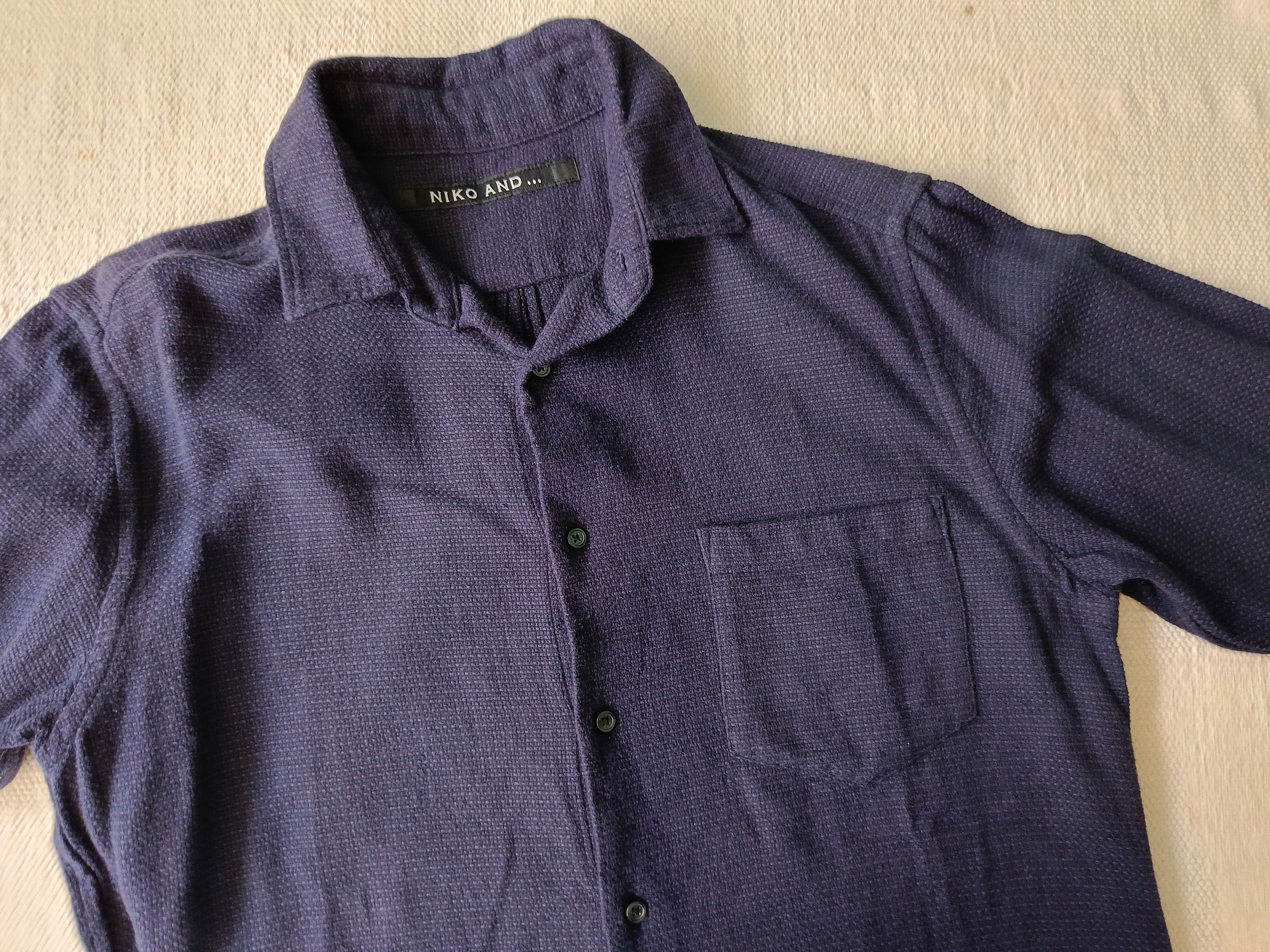 Japanese Brand Niko and ... navy blue medium shirt Size US M / EU 48-50 / 2 - 12 Thumbnail