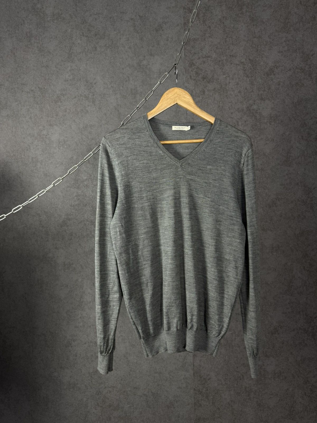 Suitsupply Suitsupply luxury designer wool sweater Size US S / EU 44-46 / 1 - 1 Thumbnail
