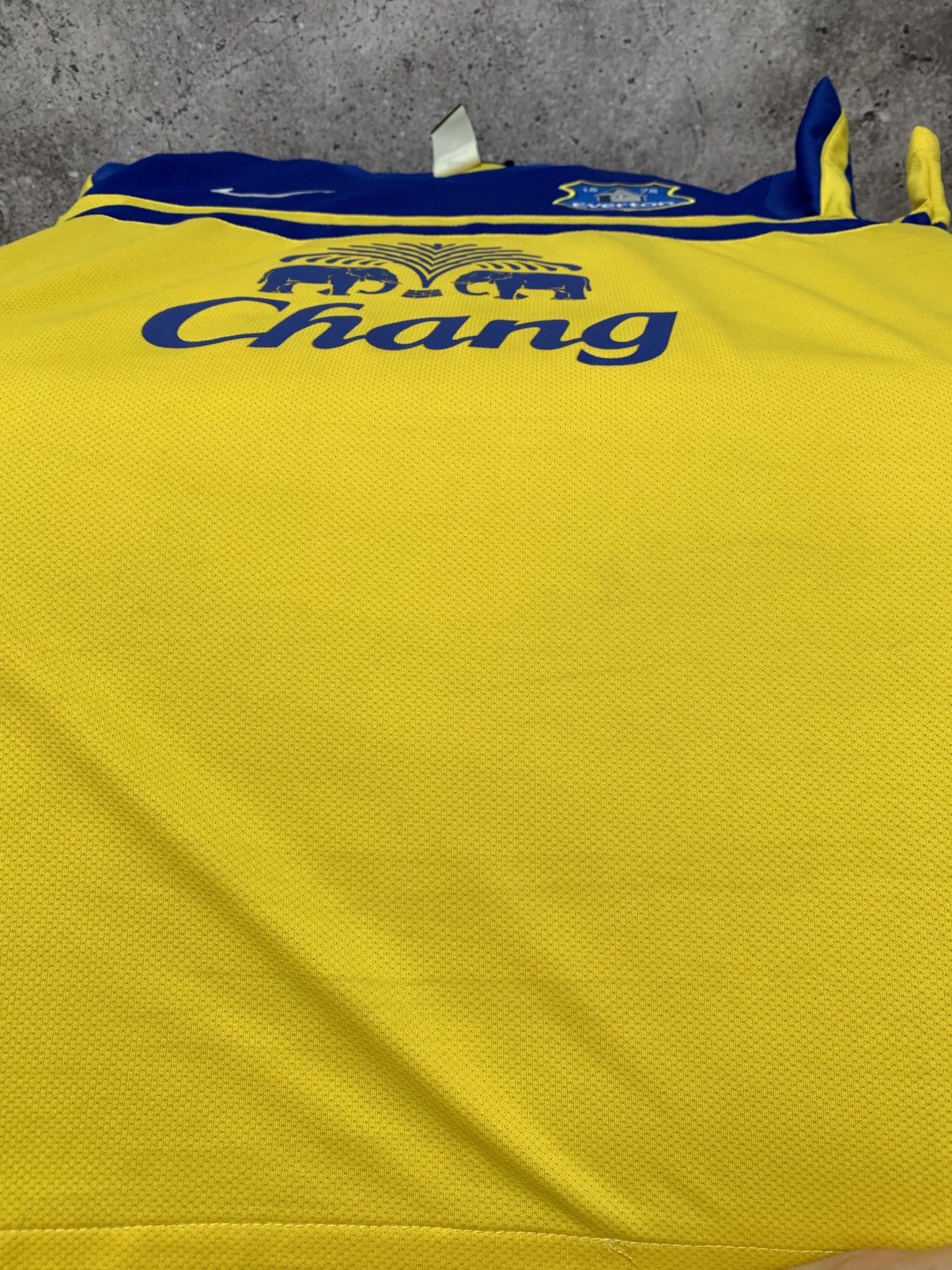 Vintage 🔥NIKE EVERTON 2013 2014 AWAY FOOTBALL SHIRT Size US M / EU 48-50 / 2 - 8 Thumbnail