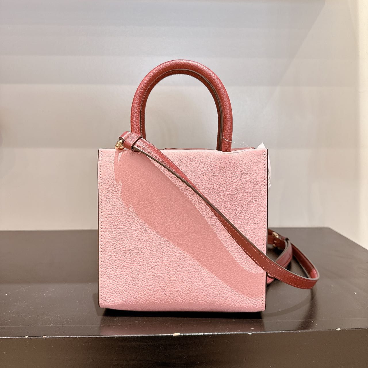 Coach Coach CE598 Mini Cally Crossbody IN Powder Pink Wine Multi Size ONE SIZE - 4 Thumbnail