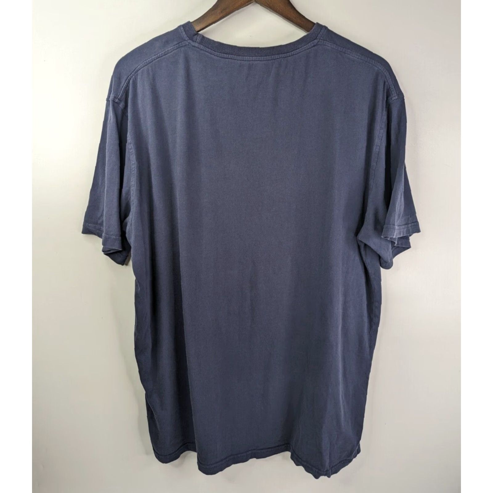 Tori Richard Tori Richard T-Shirt Navy 100% Cotton Mens XL Hawaiian Fish Outdoor Logo Crew Neck Short Sleeve Size US XL / EU 56 / 4 - 3 Thumbnail