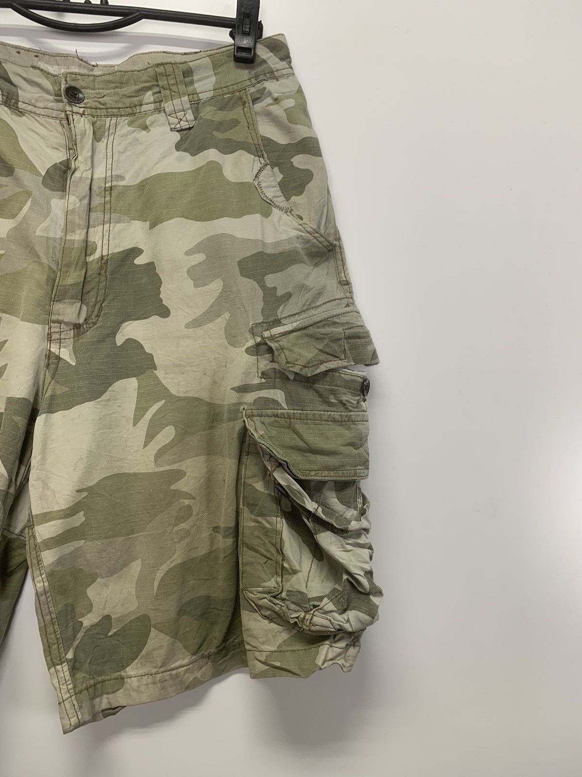 Japanese Brand × Vintage Vintage Camo short pant Size US 30 / EU 46 - 3 Thumbnail