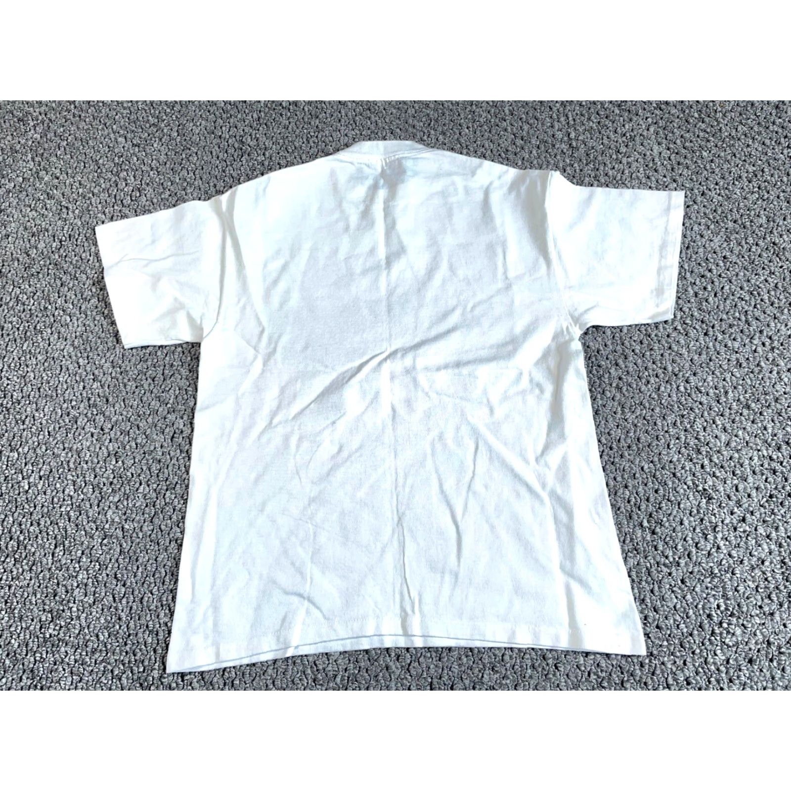 Velva Sheen VINTAGE Georgetown Print T-Shirt Adult Large White Velva Sheen Logo 90s College Shirt Mens Large Size US L / EU 52-54 / 3 - 2 Thumbnail