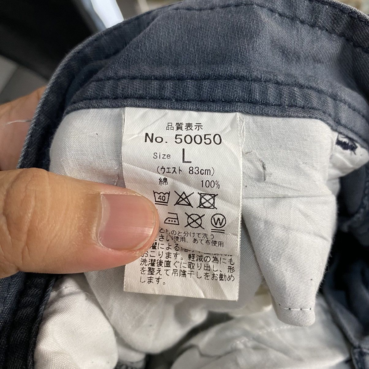 Japanese Brand DL G Ground Gray Cargo Multipocket Pants #C1288 Size US 32 / EU 48 - 21 Thumbnail