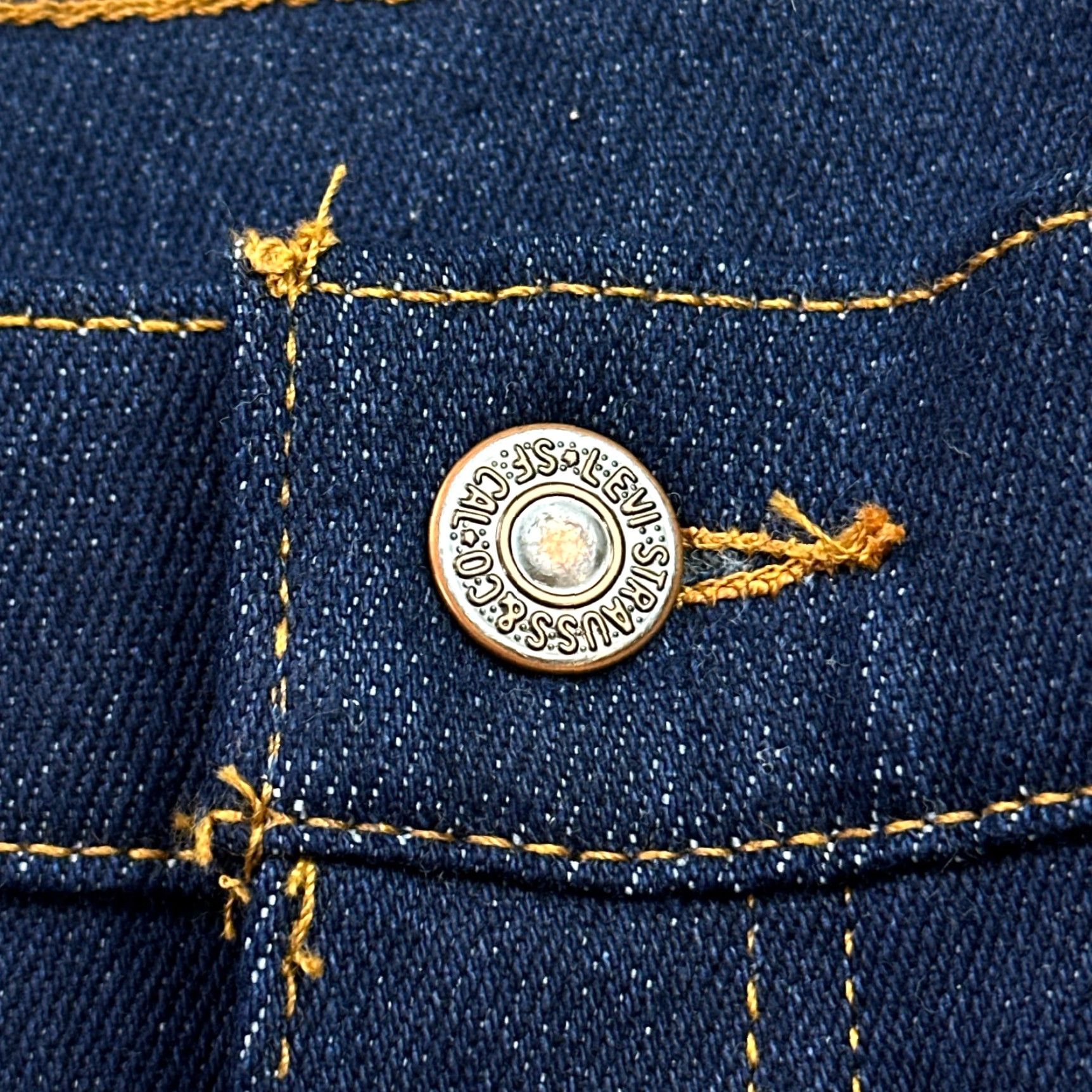 Levi's Vintage Levi's Jeans Mens 50x32 Dark Wash Skosh More Room Stretch USA 80s NOS Size US 34 / EU 50 - 7 Thumbnail
