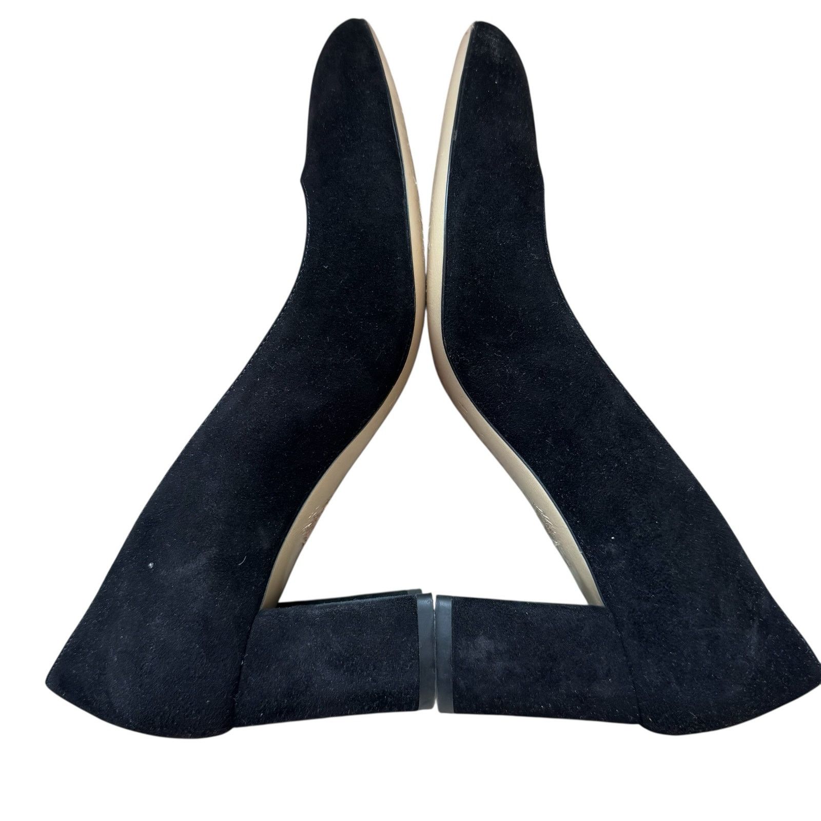 M.Gemi M. GEMI The Lustro Black Suede Pumps Size 36/ US 6 Size US 6 / IT 36 - 9 Thumbnail