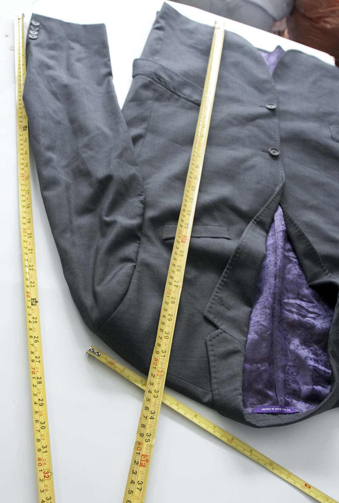 Ted Baker Ted Baker Endurance Jacket Size 44L w/FLAWS Wool Dark Gray Size 44L - 6 Thumbnail
