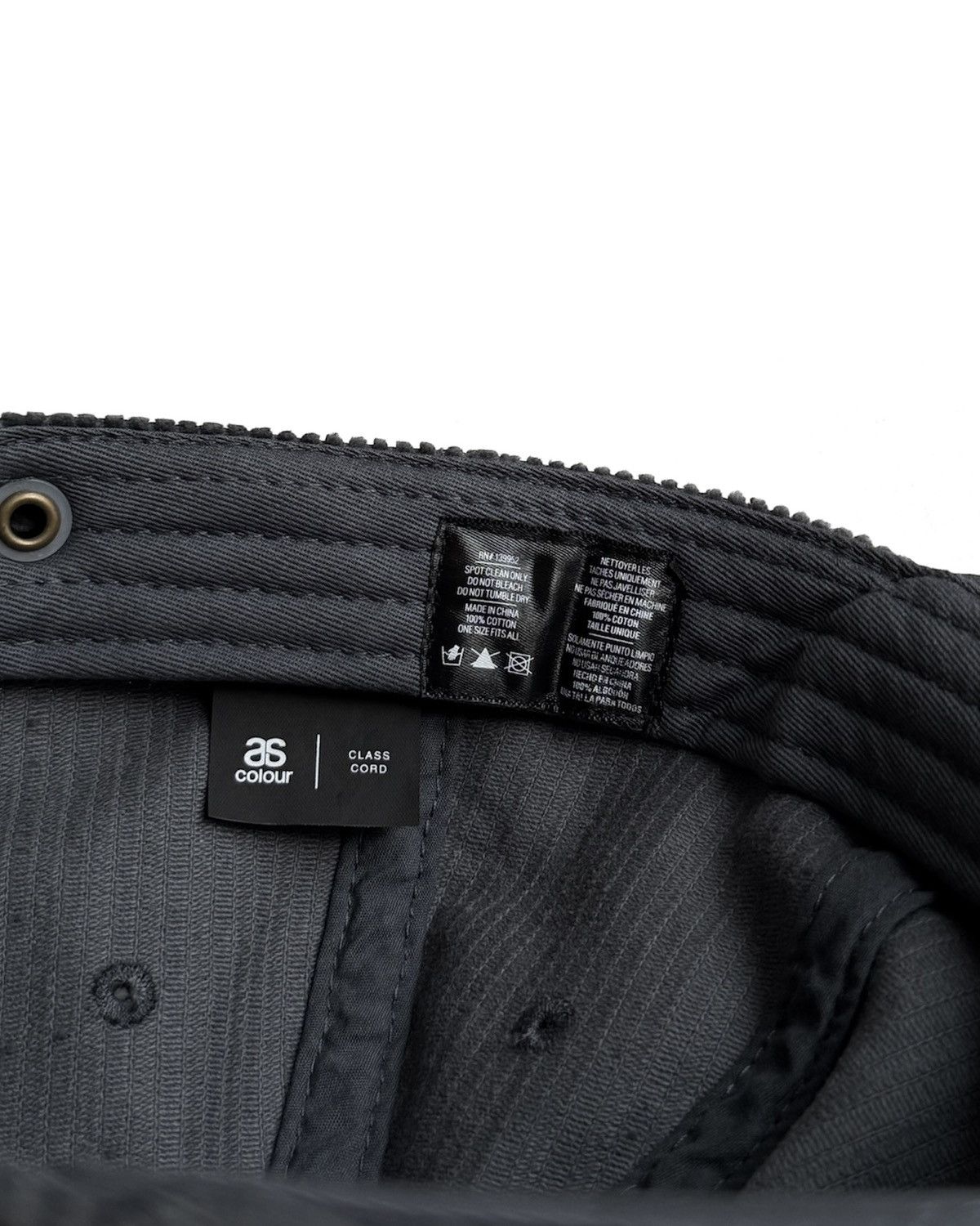 AS Colour AS COLOUR CLASS CORD CORDUROY SIX PANEL CAP Size ONE SIZE - 7 Thumbnail