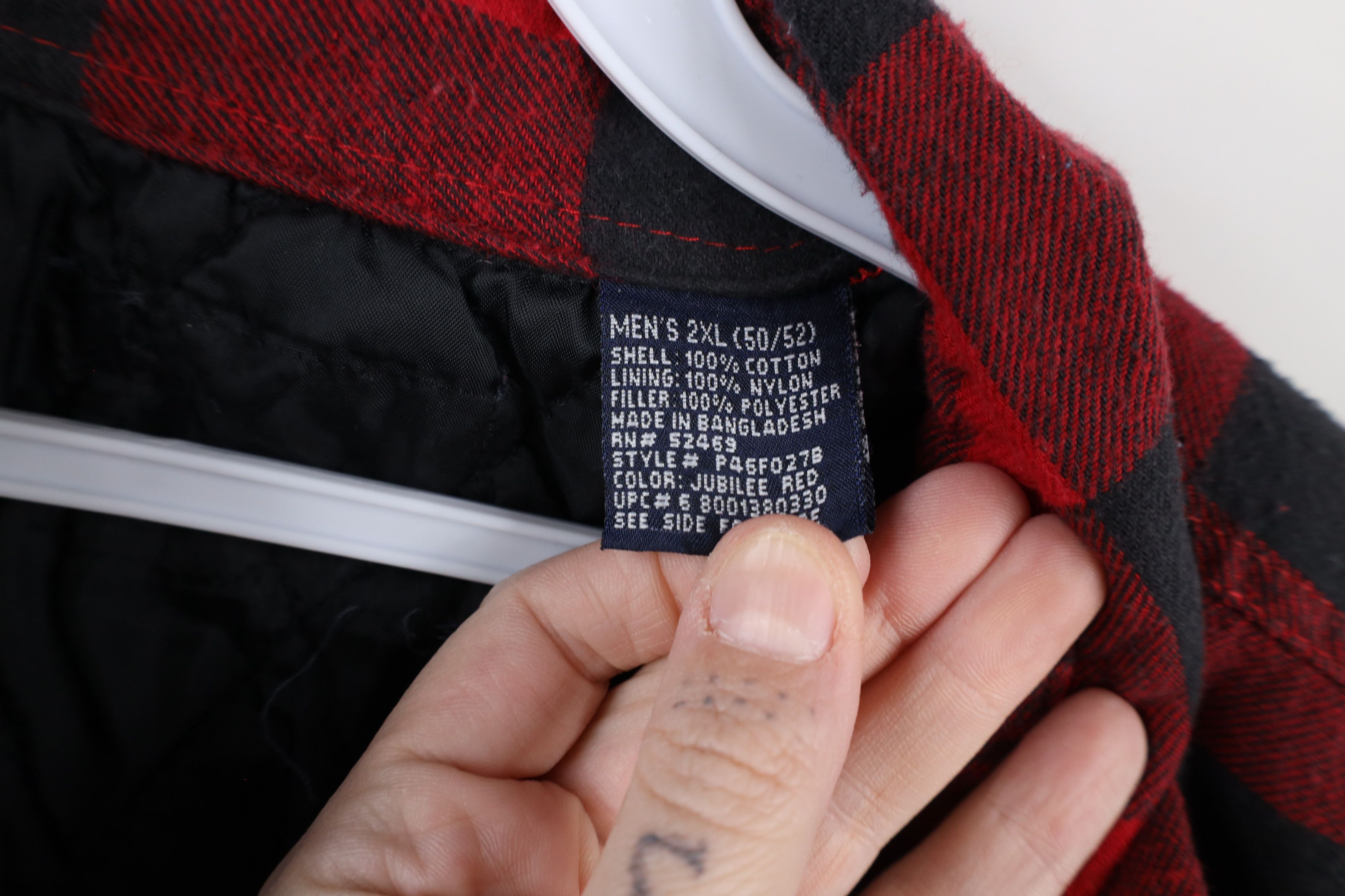 Vintage Vintage 90s Streetwear Flannel Button Shirt Jacket Plaid Size US XXL / EU 58 / 5 - 6 Thumbnail